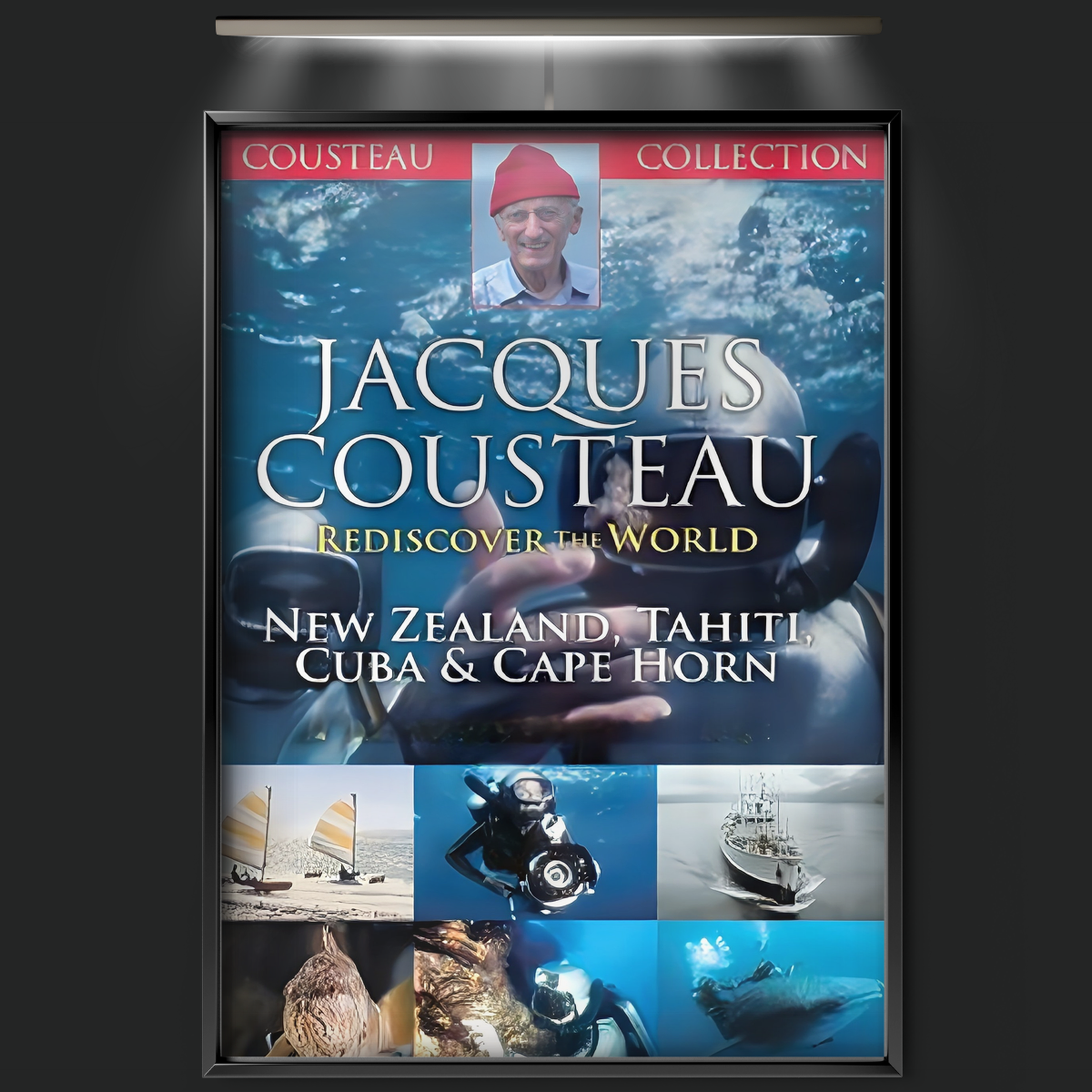 Jacques Cousteau Rediscover The World New Zealand, Tahiti, Cuba, & Cape Horn (1986)