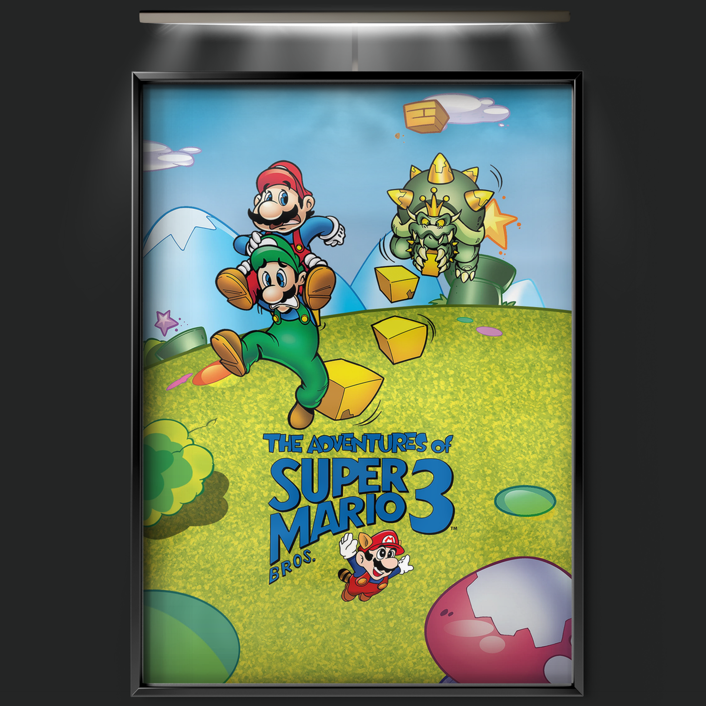 The Adventures Of Super Mario Bros. 3 (1990) Poster - Popcorn