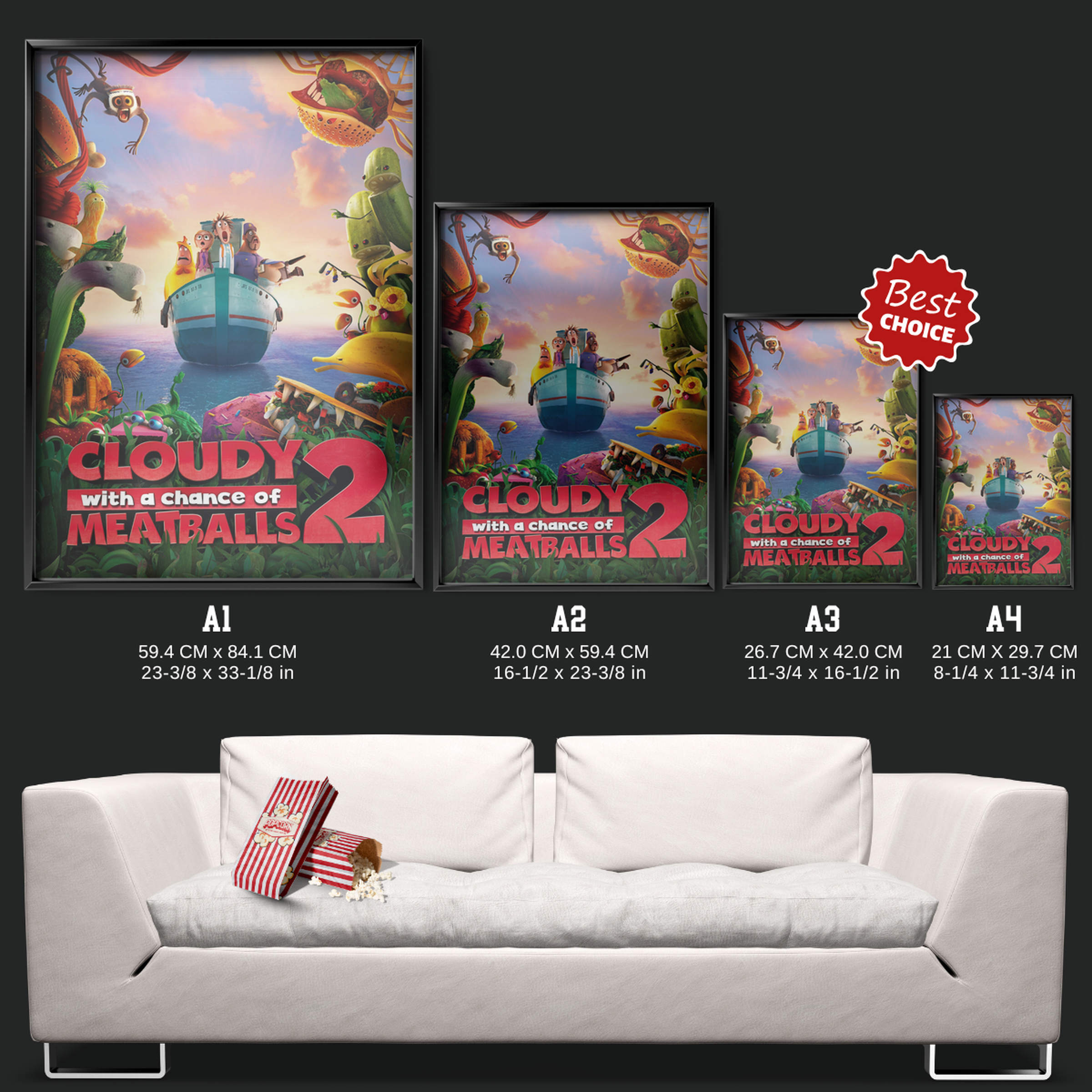 Cloudy With A Chance Of Meatballs 2 (2013)