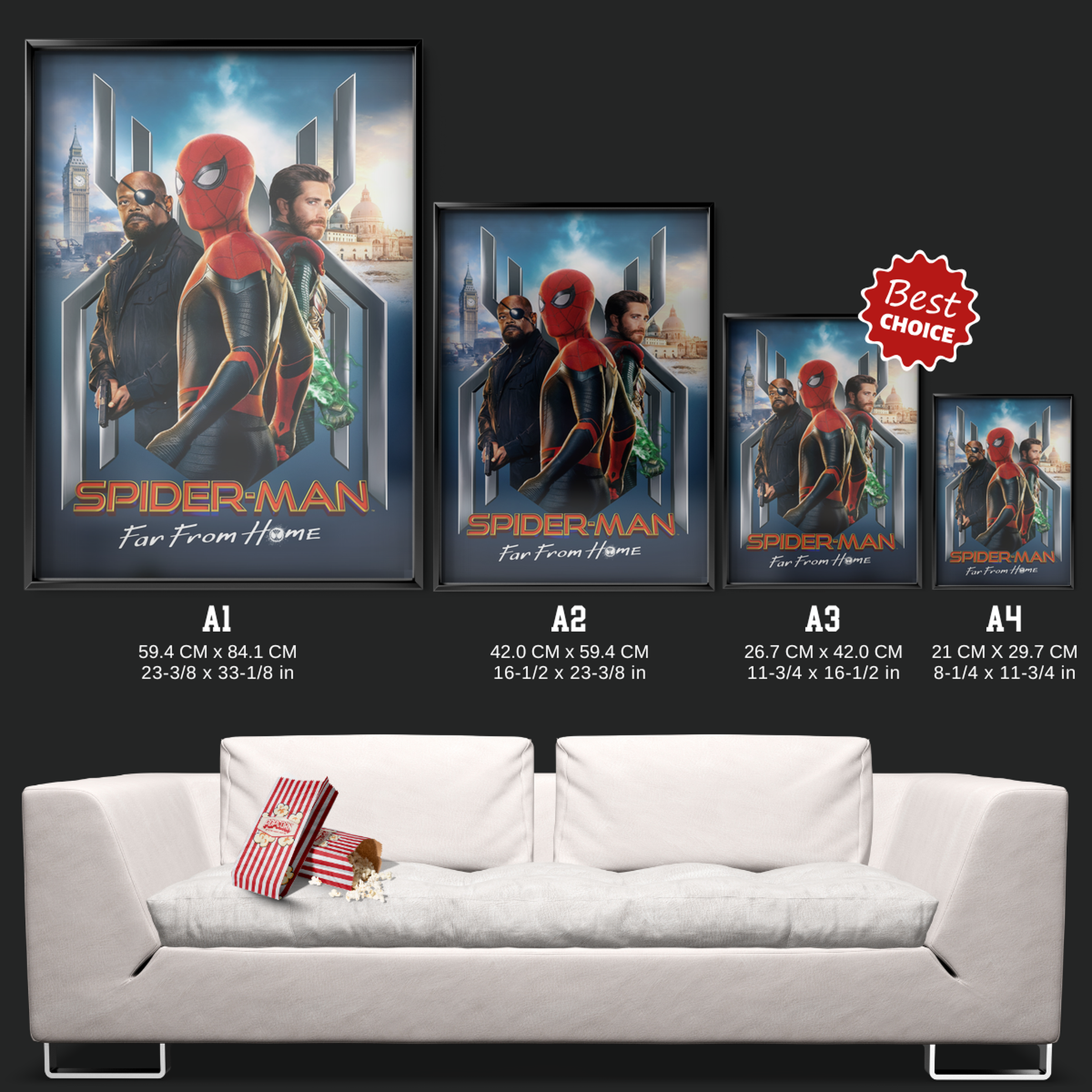 Spider Man Far From Home (2019)