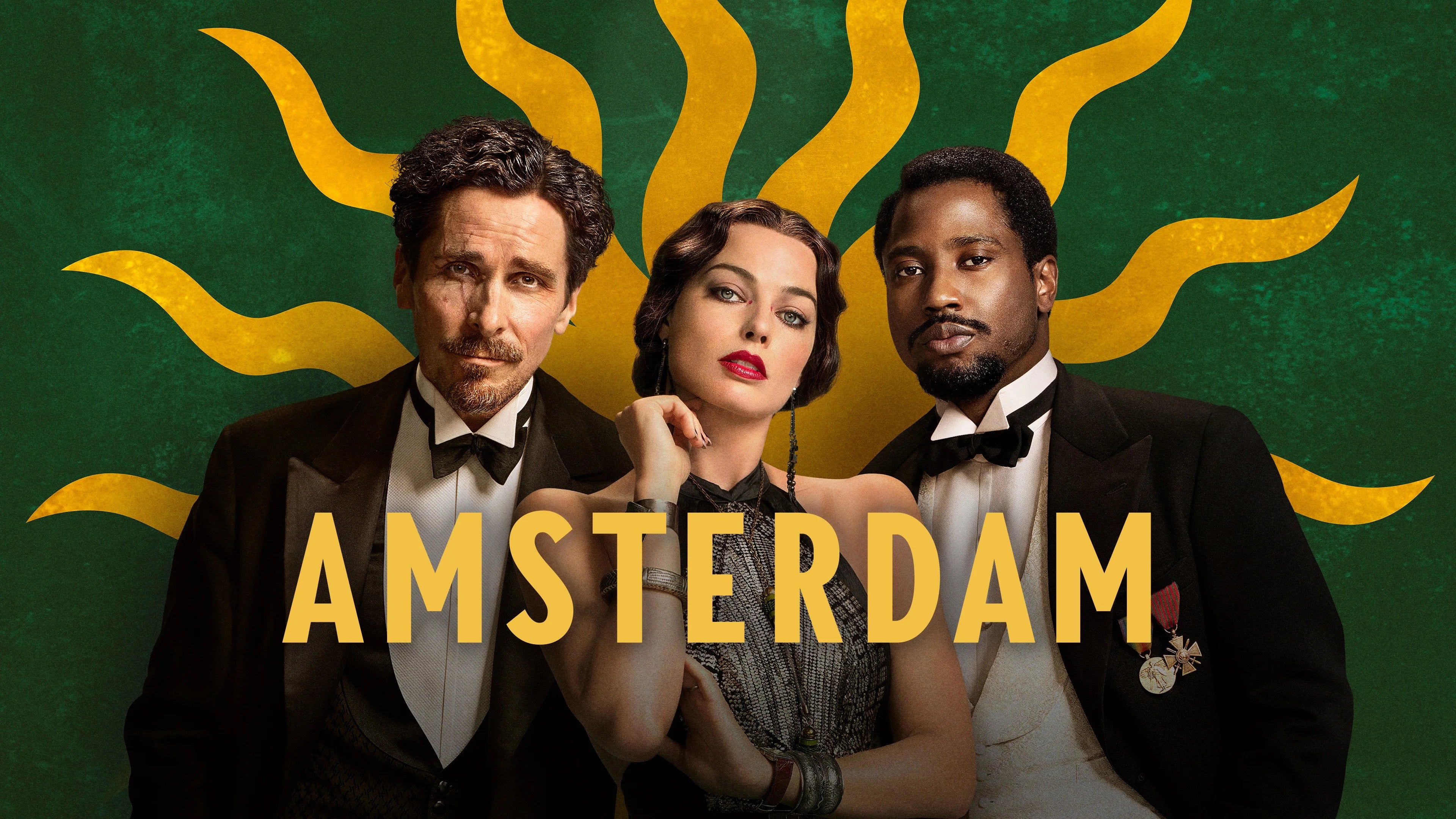 High quality Amsterdam (2022) prints online - Popcorn Poster Official