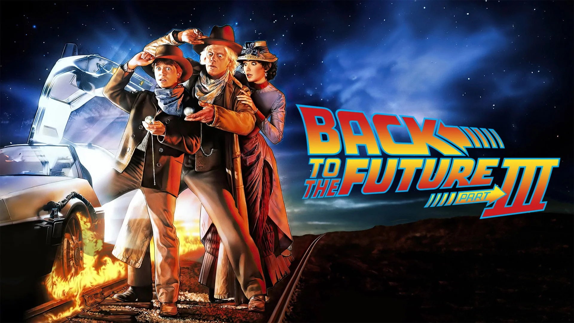 High quality Back to the Future Part III (1990) prints online - Popcorn Poster Official