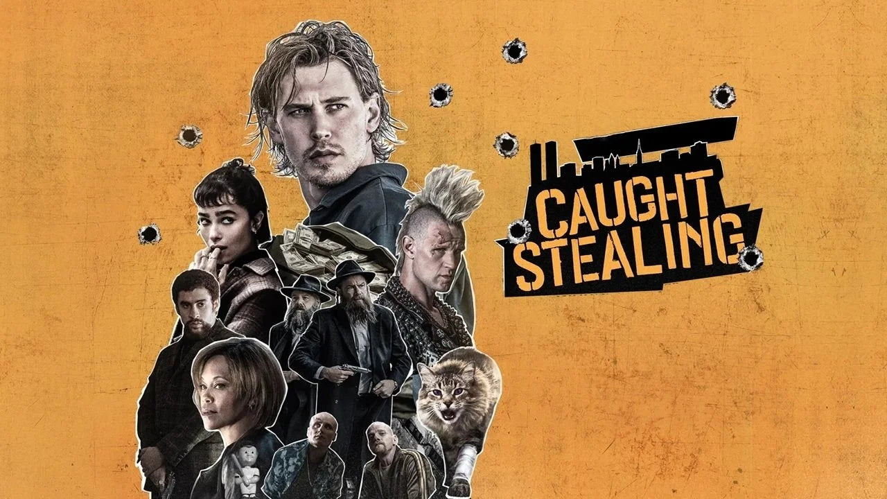 High quality Caught Stealing (2025) prints online - Popcorn Poster Official