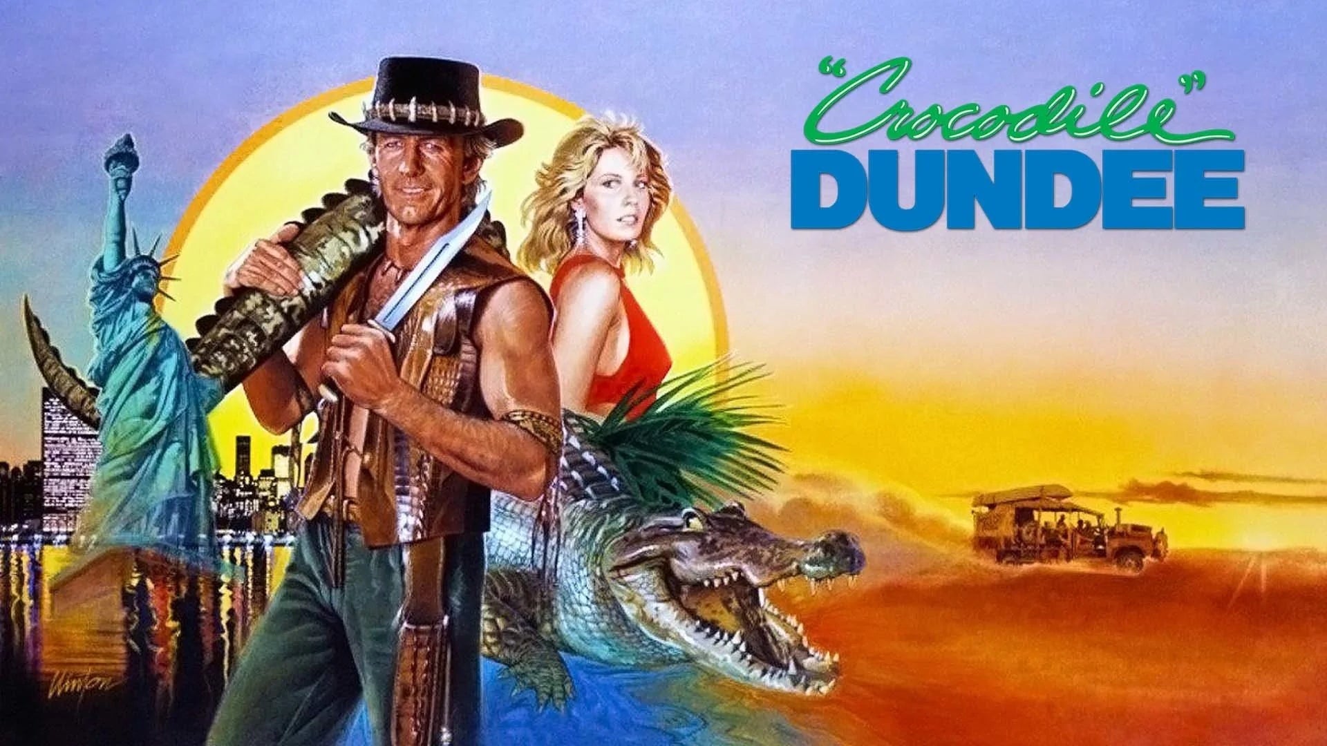 High quality Crocodile Dundee (1986) prints online - Popcorn Poster Official