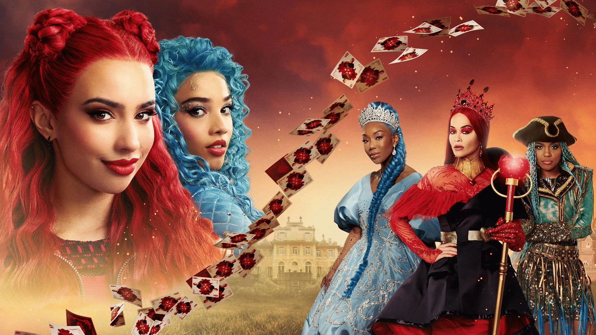 High quality Descendants The Rise of Red (2024) prints online - Popcorn Poster Official