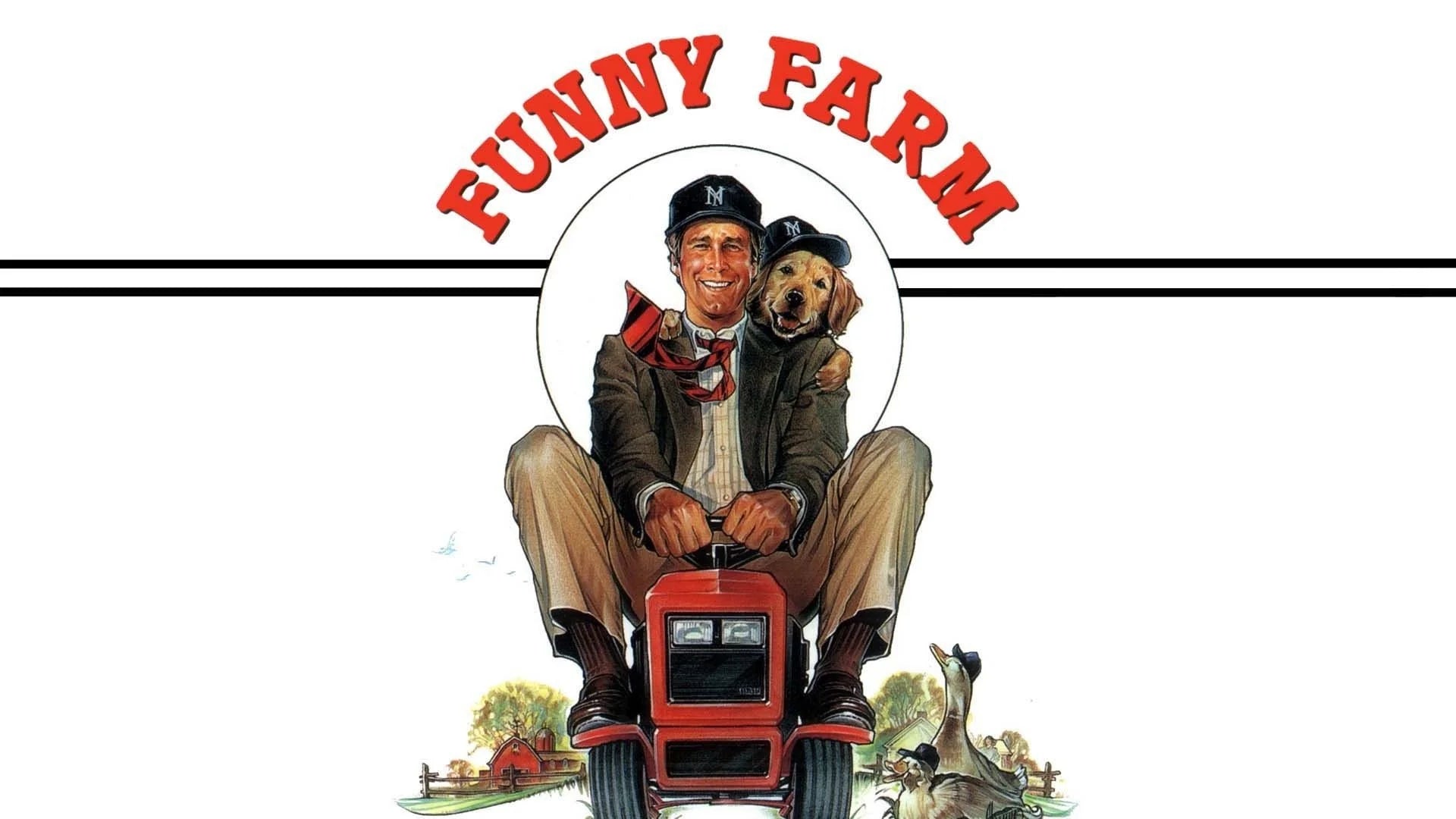 High quality Funny Farm (1988) prints online - Popcorn Poster Official