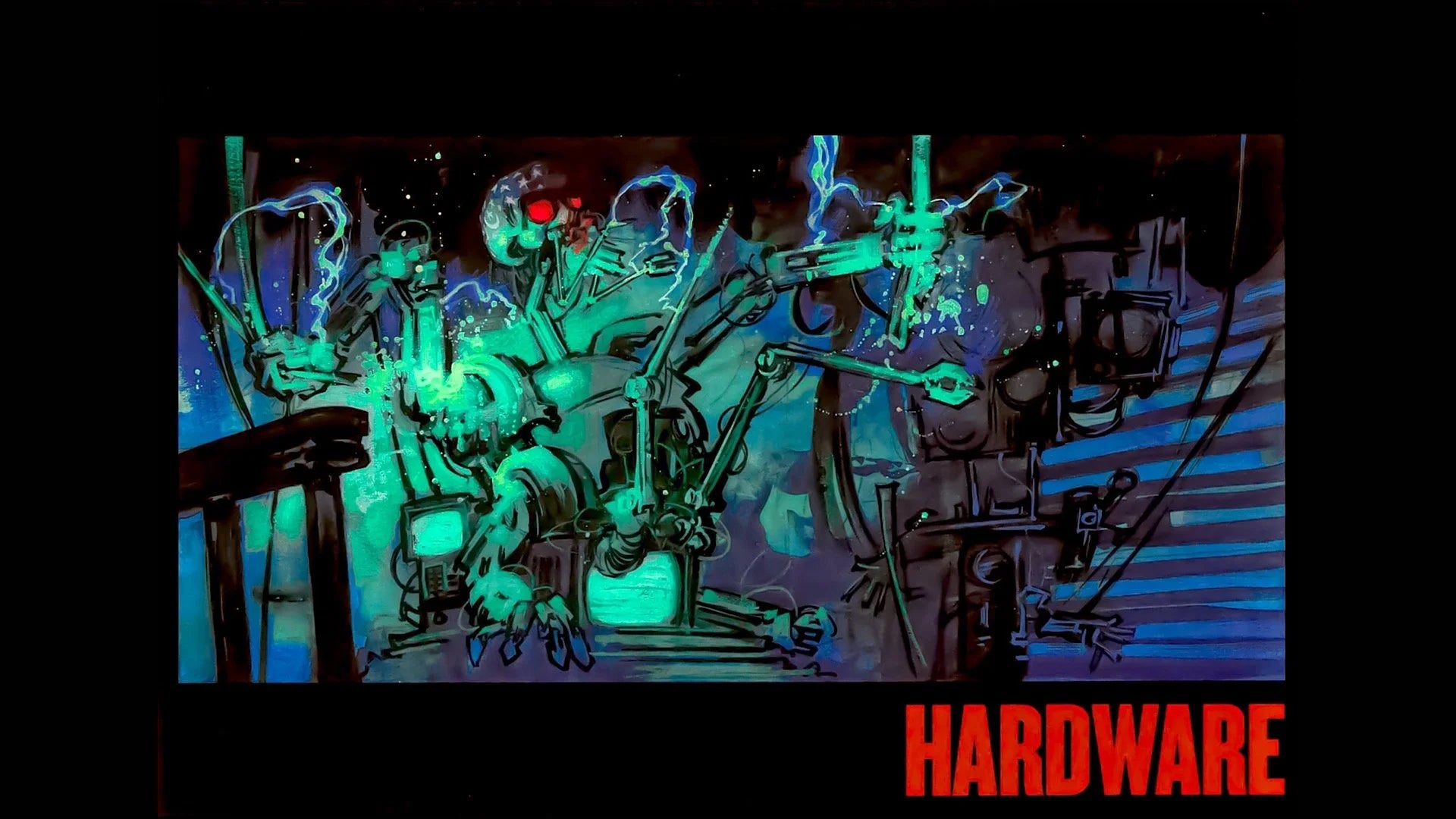High quality Hardware (1990) prints online - Popcorn Poster Official