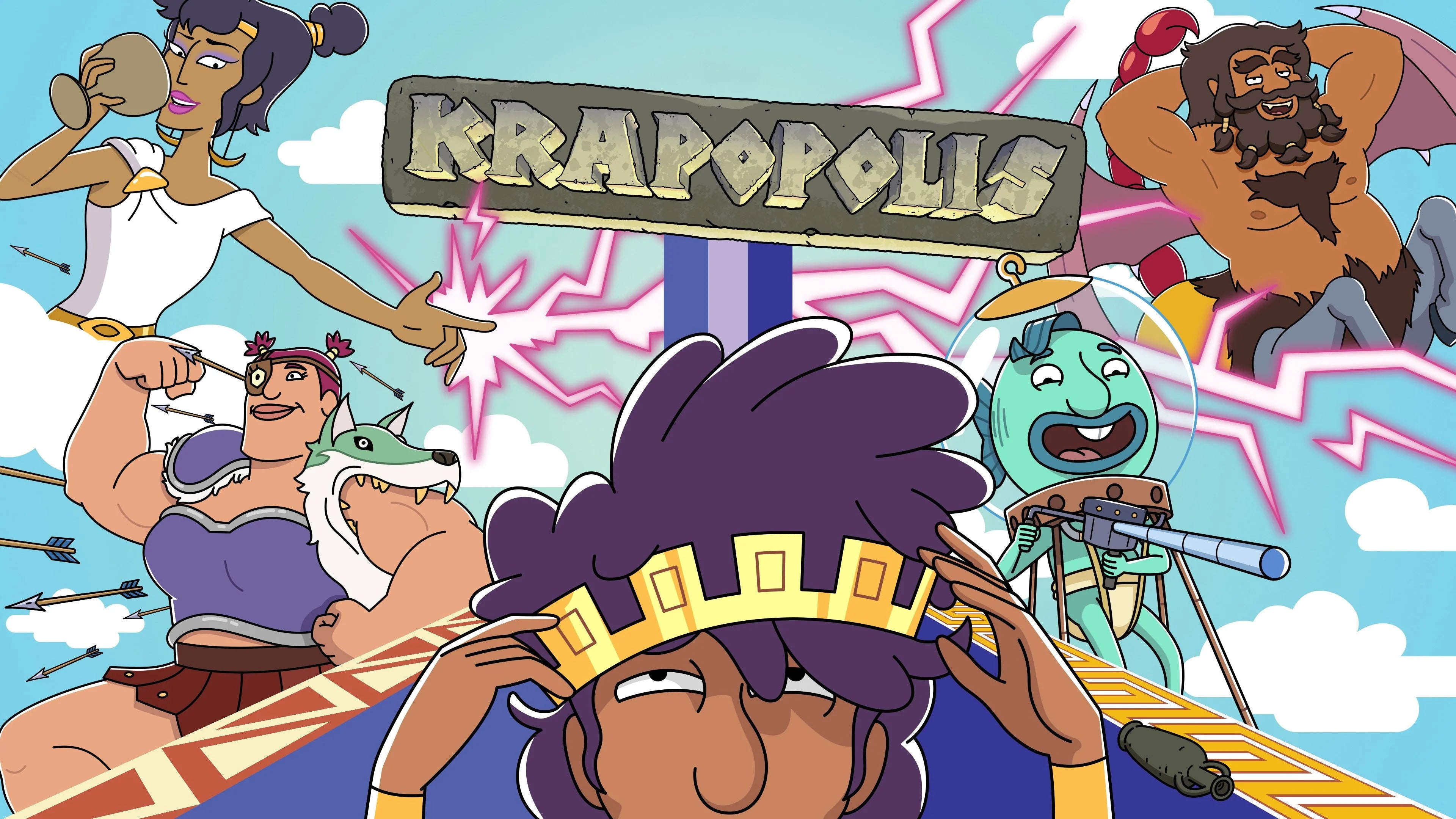 High quality Krapopolis (2023) prints online - Popcorn Poster Official