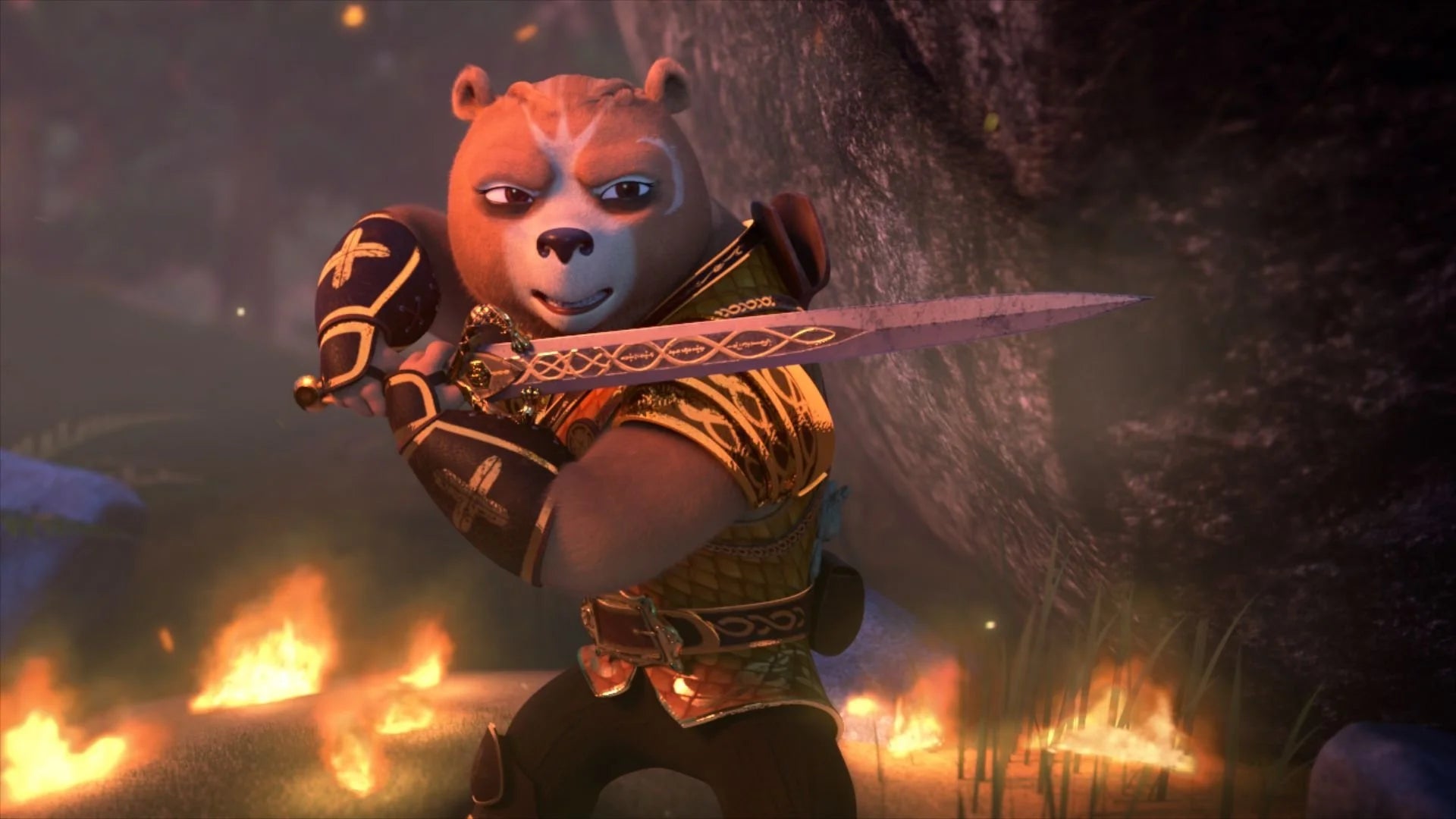 High quality Kung Fu Panda The Dragon Knight (2022) prints online - Popcorn Poster Official