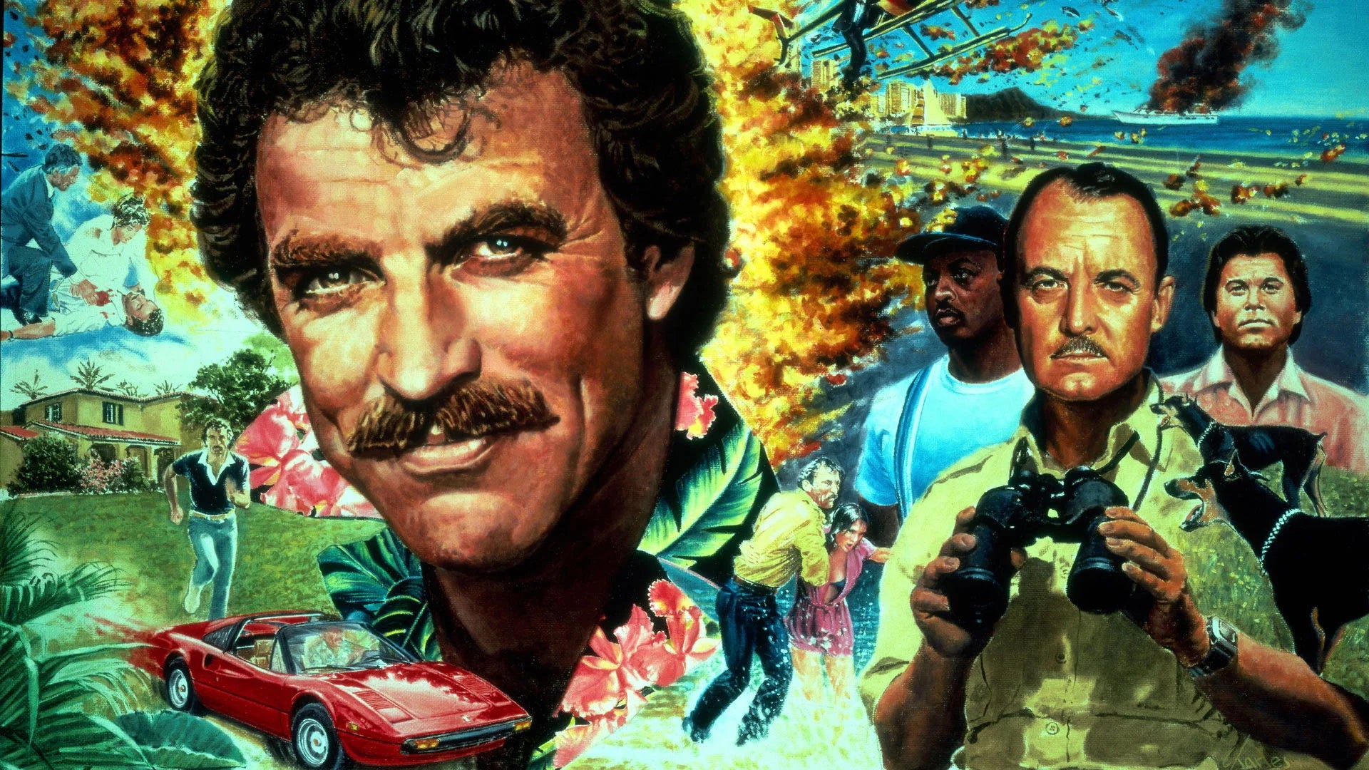 High quality Magnum, P.I. (1980) prints online - Popcorn Poster Official