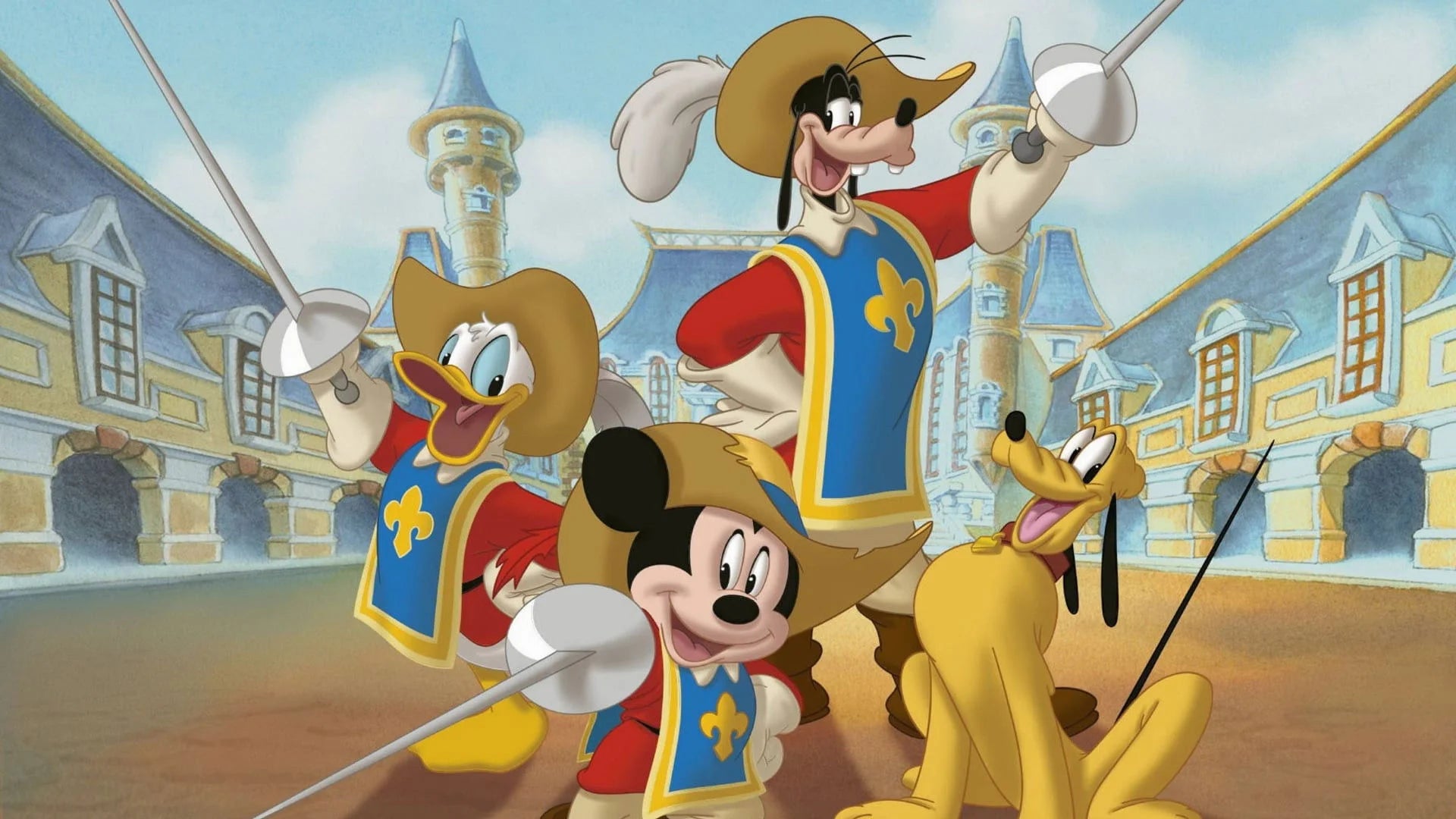 High quality Mickey, Donald, Goofy The Three Musketeers (2004) prints online - Popcorn Poster Official