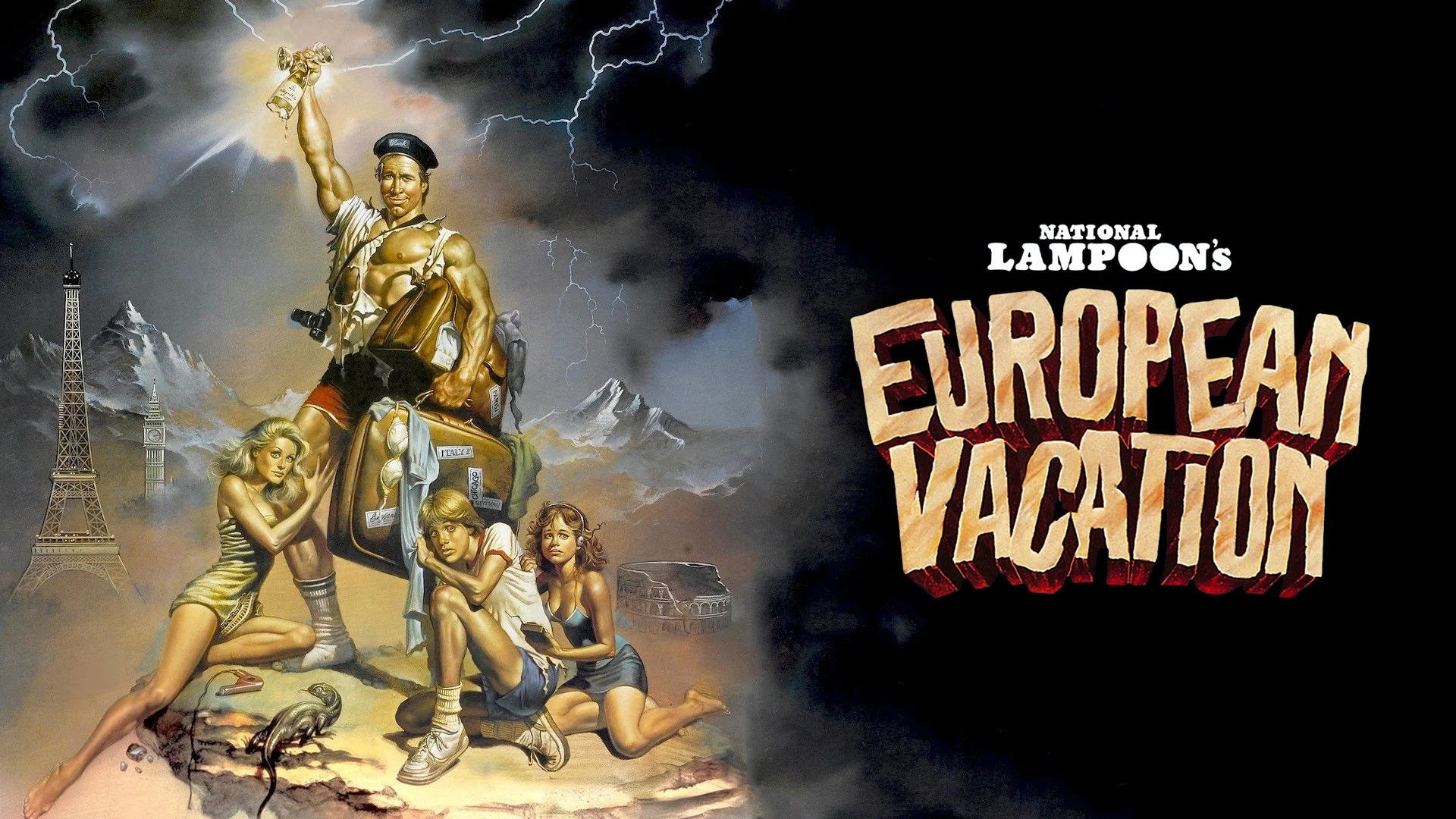 High quality National Lampoon's European Vacation (1985) prints online - Popcorn Poster Official