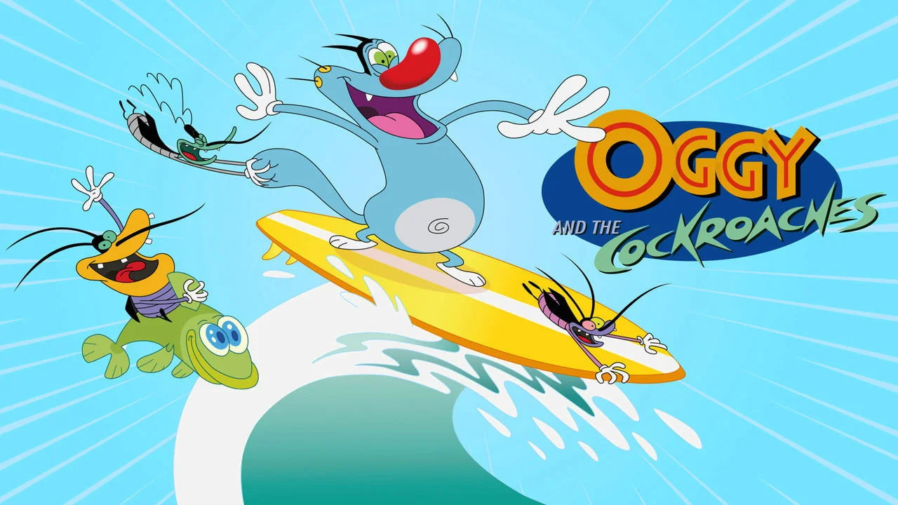 High quality Oggy and the Cockroaches (1999) prints online - Popcorn Poster Official