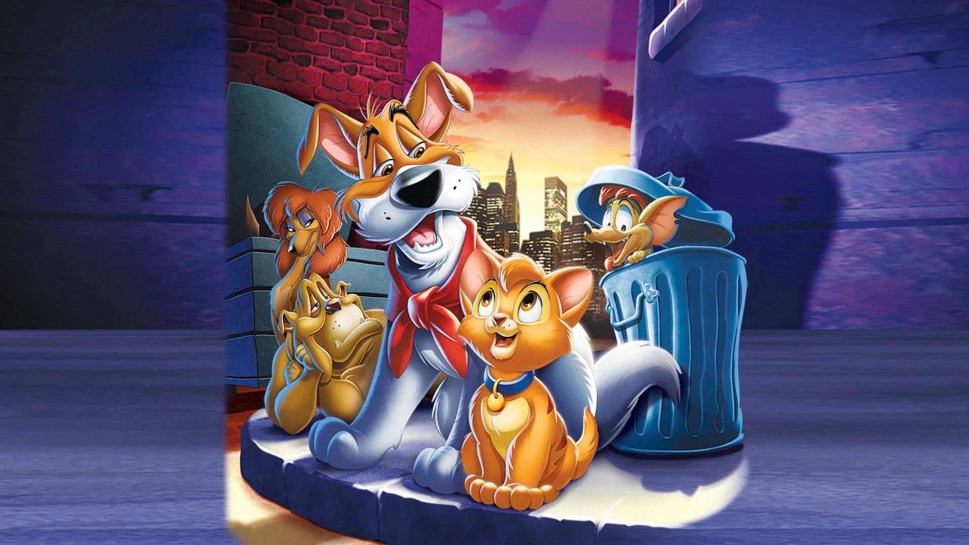 High quality Oliver & Company (1988) prints online - Popcorn Poster Official