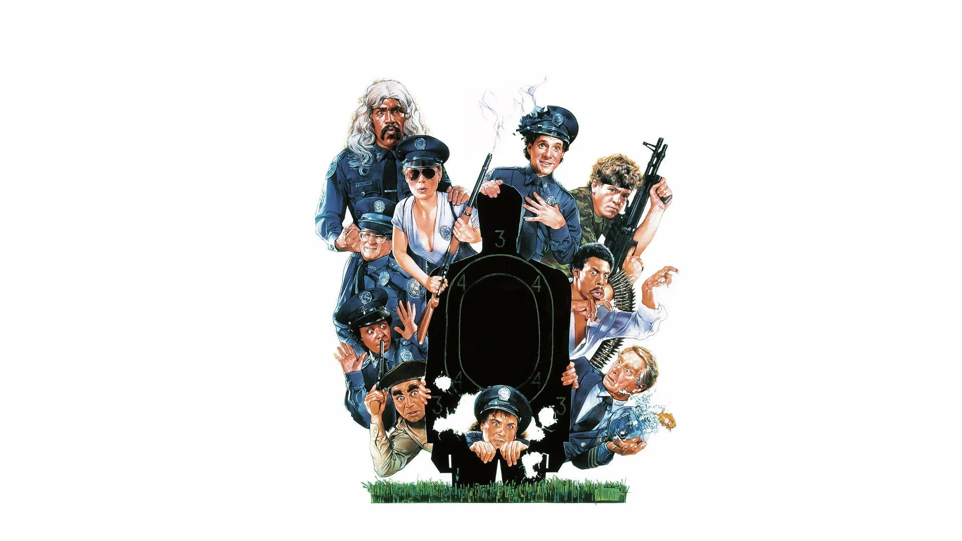 High quality Police Academy 3 Back in Training (1986) prints online - Popcorn Poster Official
