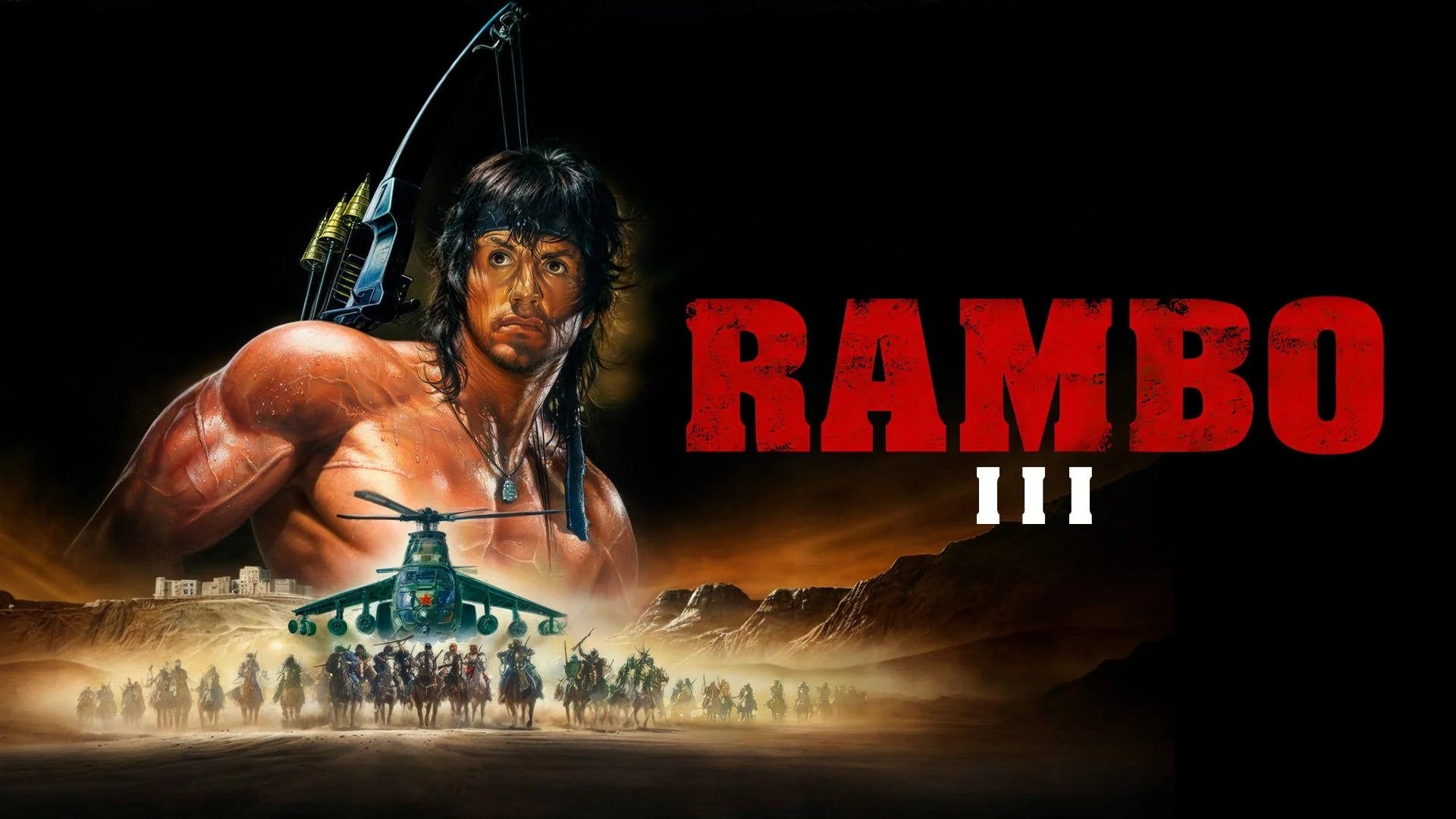 High quality Rambo III (1988) prints online - Popcorn Poster Official