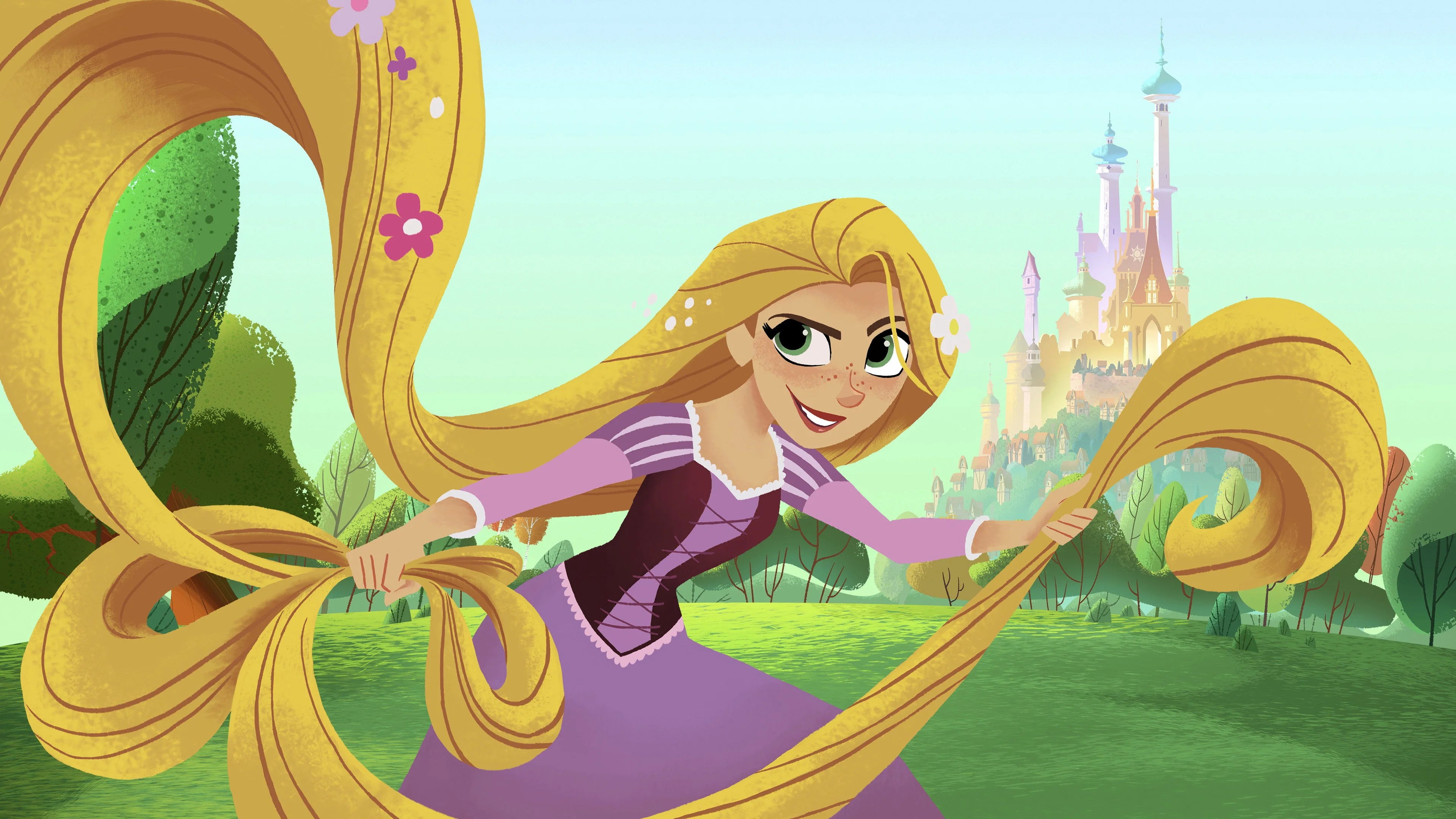 High quality Rapunzel's Tangled Adventure (2017) prints online - Popcorn Poster Official
