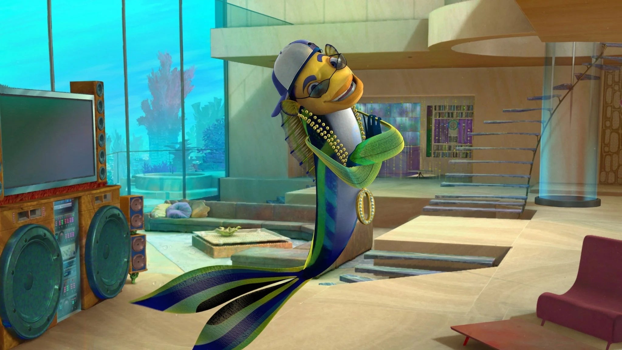 High quality Shark Tale (2004) prints online - Popcorn Poster Official