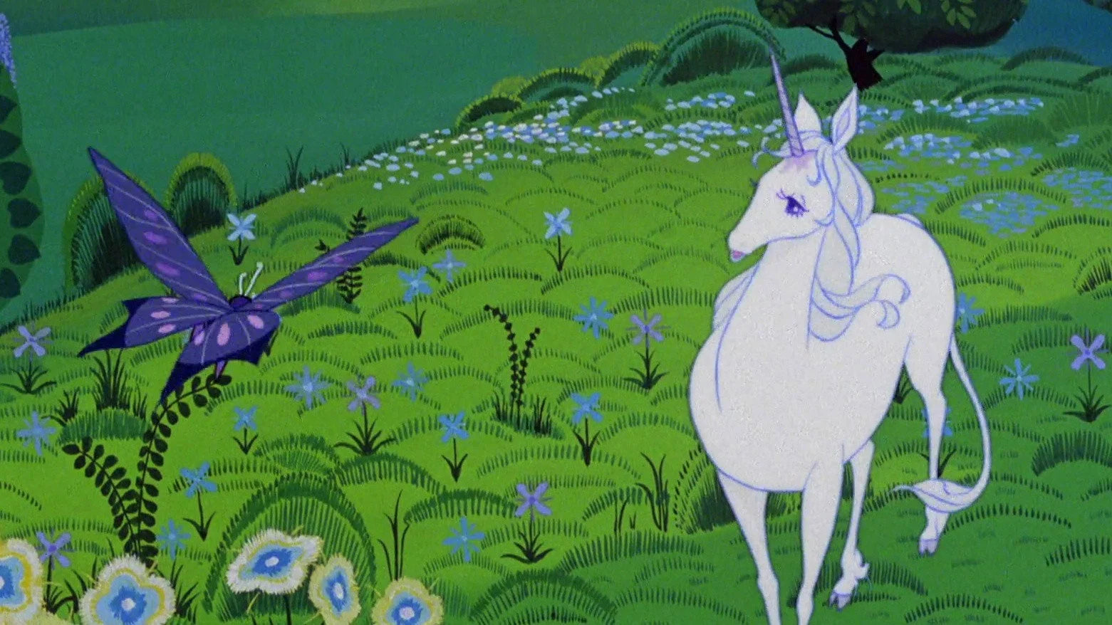 High quality The Last Unicorn (1982) prints online - Popcorn Poster Official
