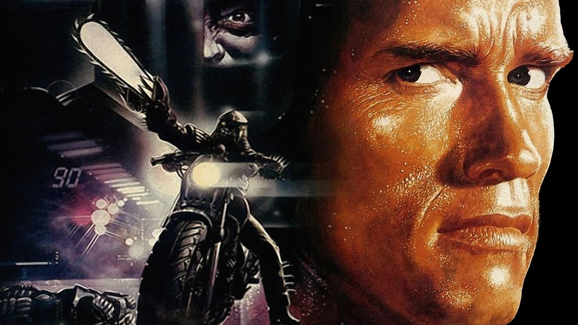 High quality The Running Man (1987) prints online - Popcorn Poster Official