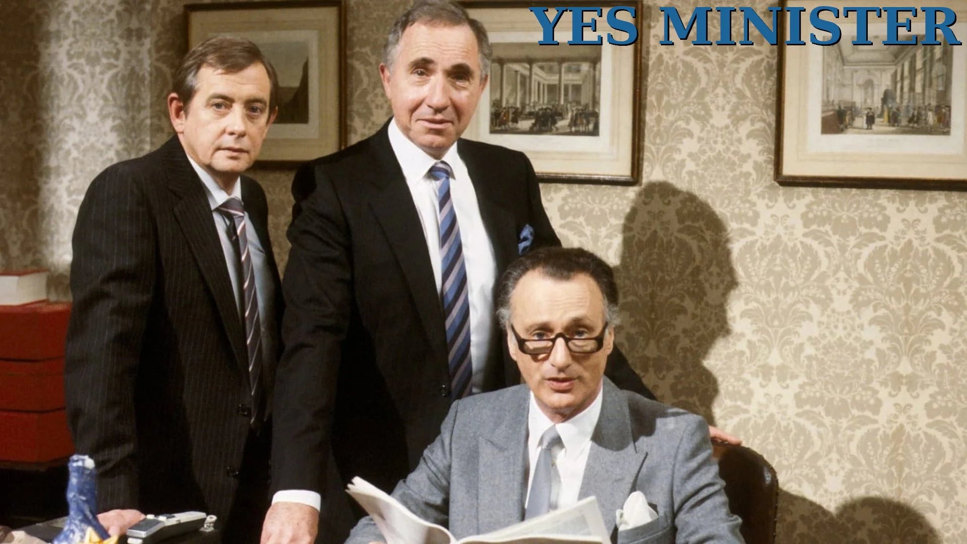 High quality Yes Minister (1980) prints online - Popcorn Poster Official