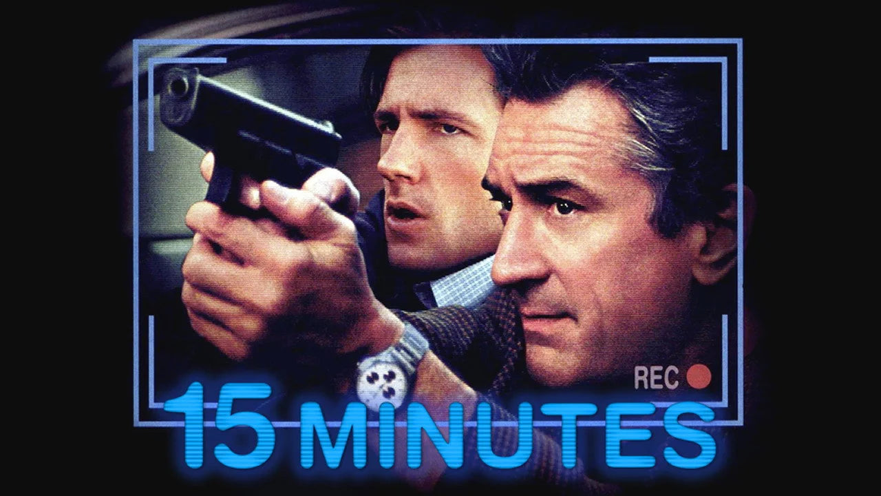 15 Minutes (2001) home theater movie art - The Popcorn Poster Store