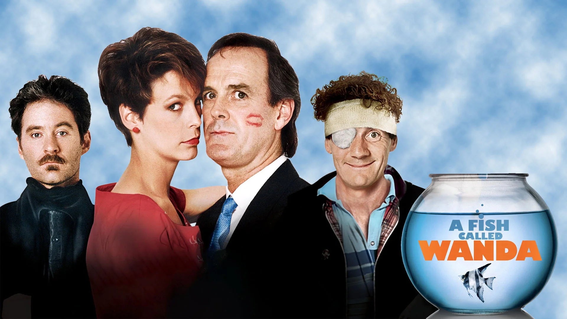 A Fish Called Wanda (1988) home theater movie art - The Popcorn Poster Store