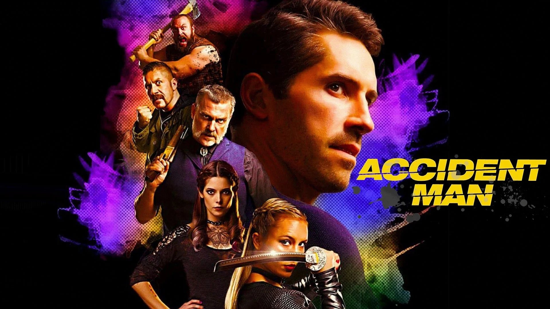 Accident Man (2018) home theater movie art - The Popcorn Poster Store