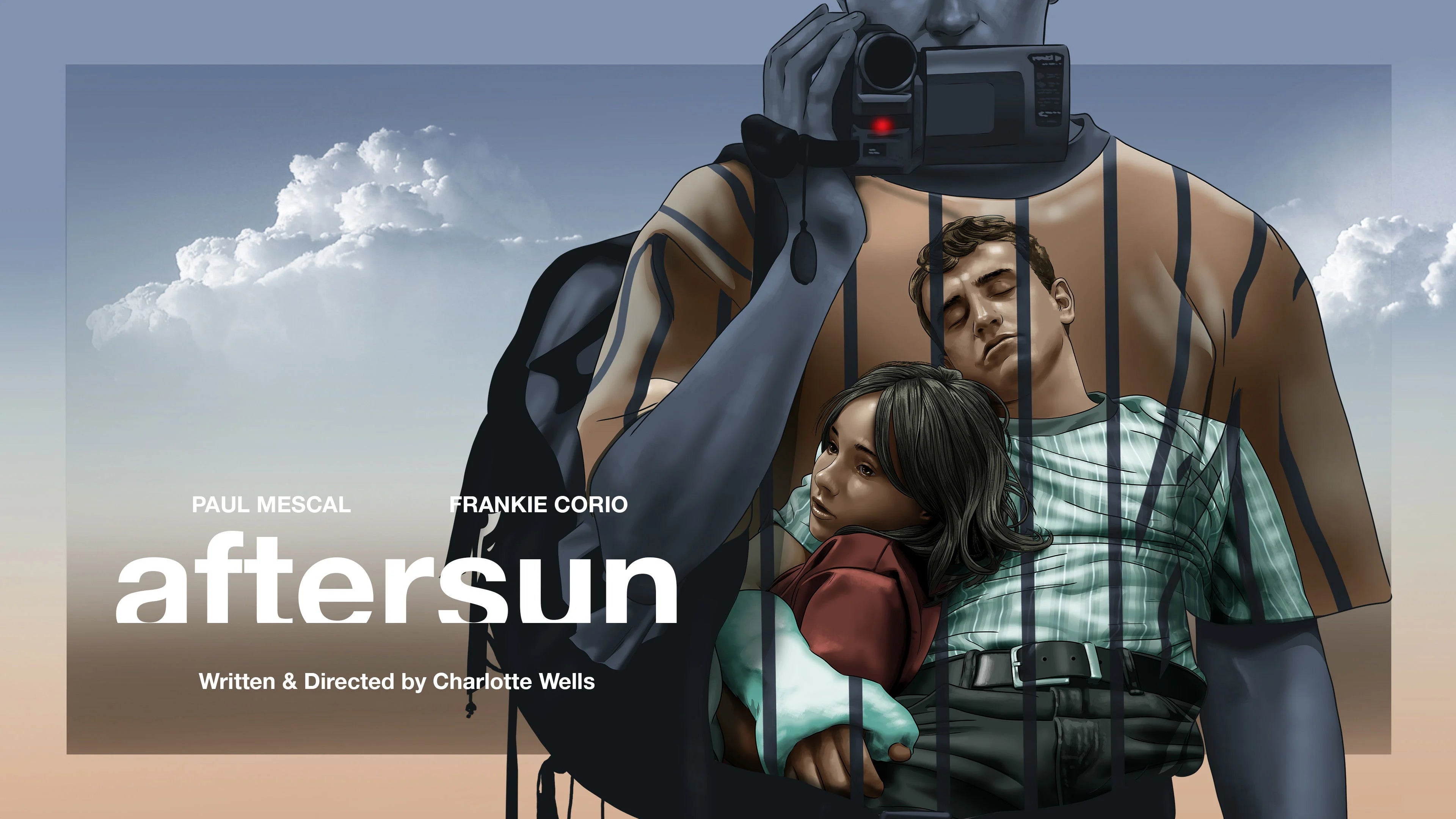 Aftersun (2022) home theater movie art - The Popcorn Poster Store