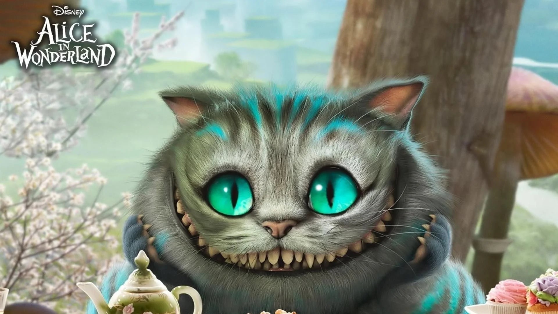 Alice in Wonderland (2010) home theater movie art - The Popcorn Poster Store