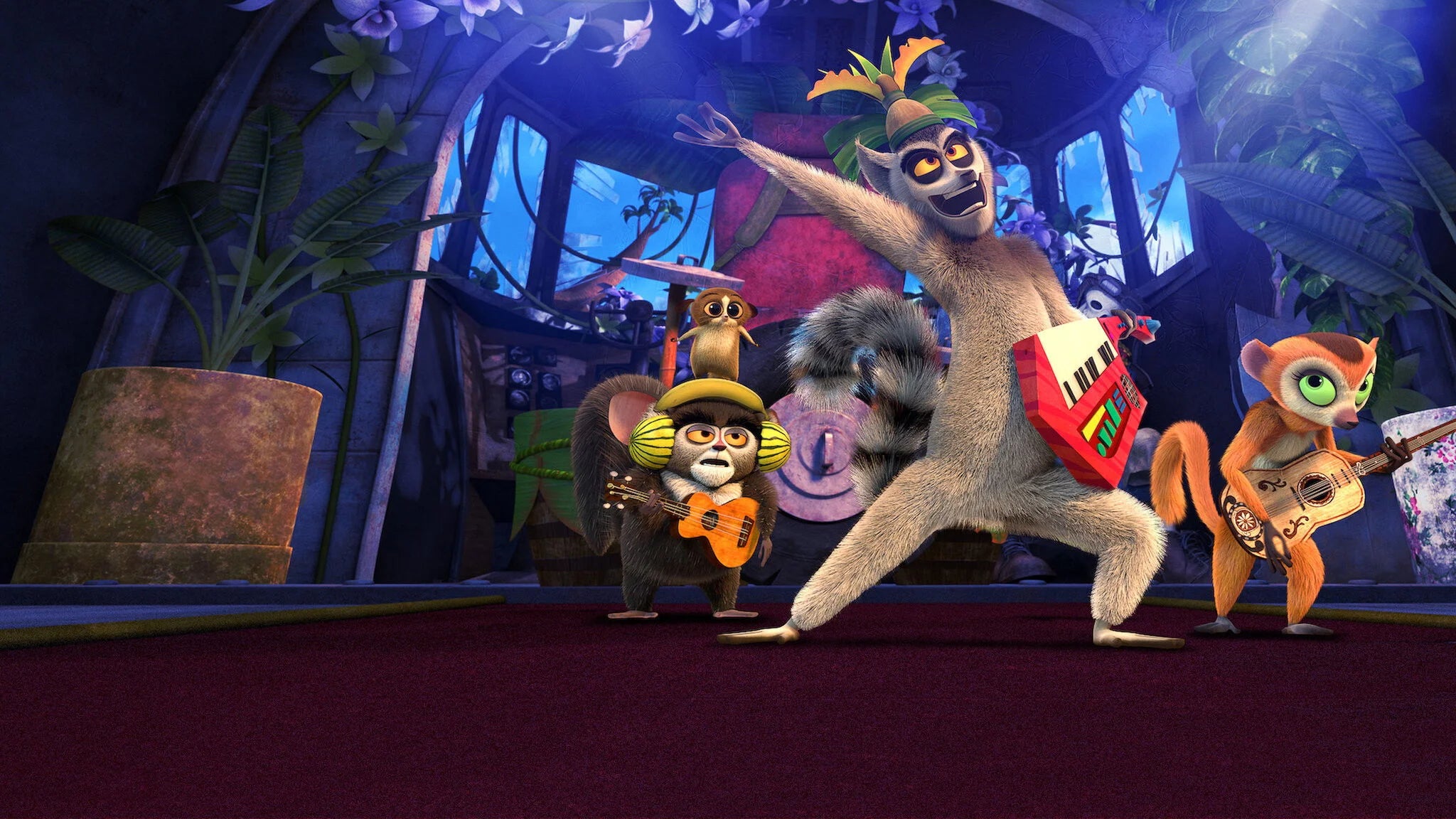 All Hail King Julien (2014) home theater movie art - The Popcorn Poster Store