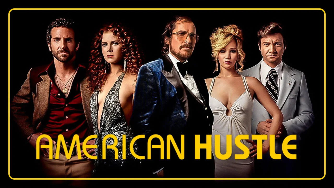 American Hustle (2013) home theater movie art - The Popcorn Poster Store