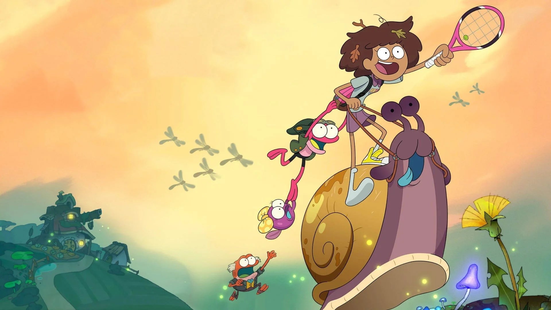Amphibia (2019) home theater movie art - The Popcorn Poster Store
