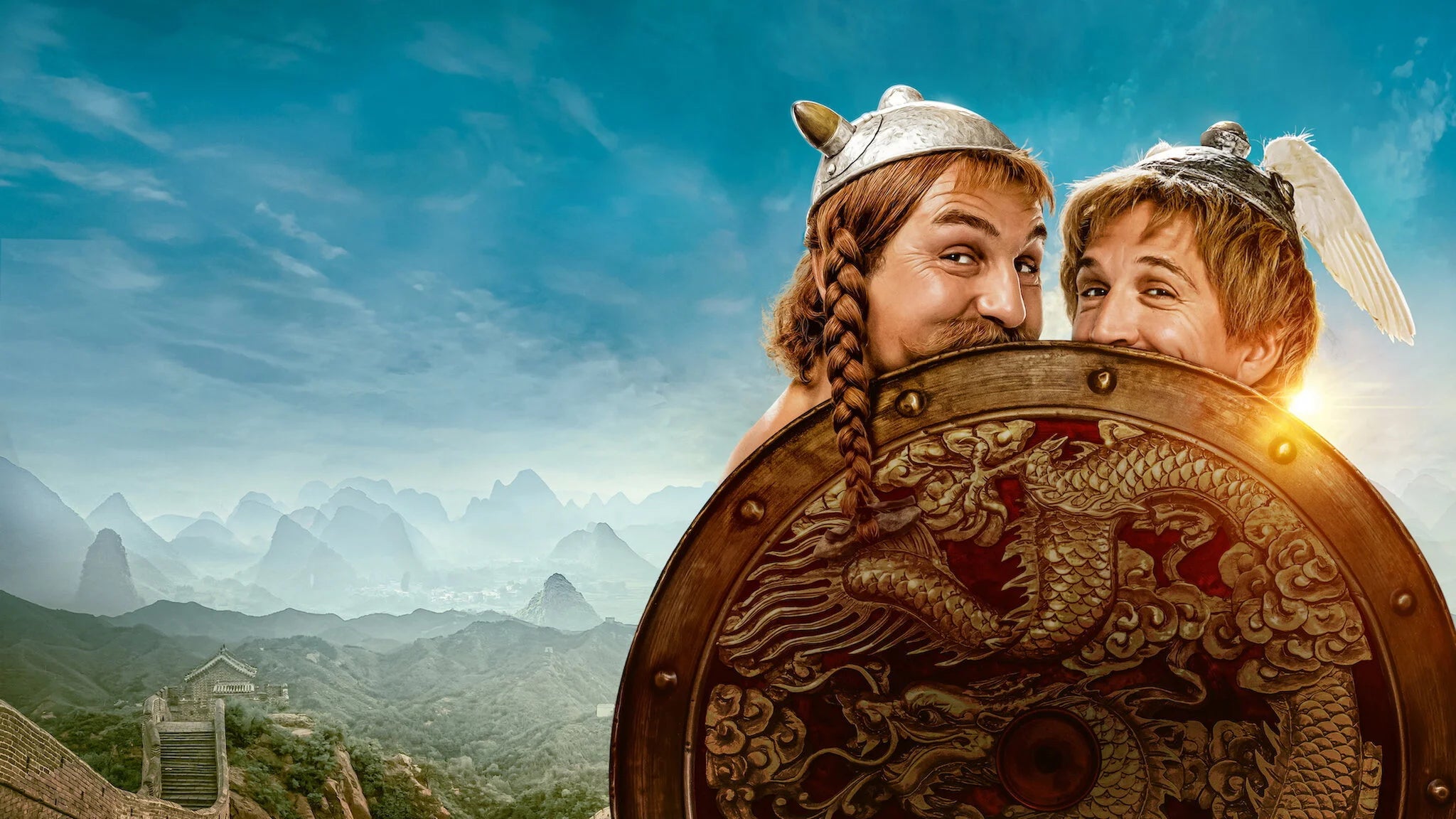 Asterix & Obelix The Middle Kingdom (2023) home theater movie art - The Popcorn Poster Store