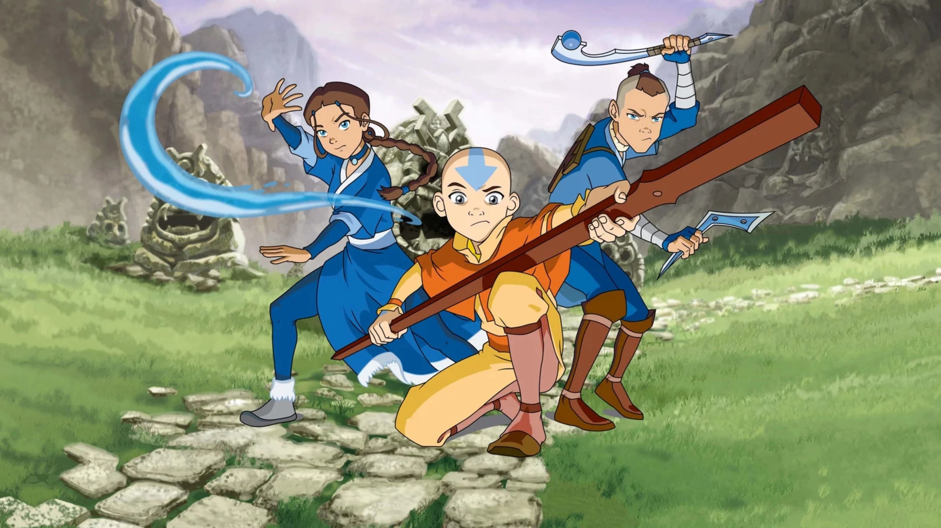 Avatar The Last Airbender (2005) home theater movie art - The Popcorn Poster Store