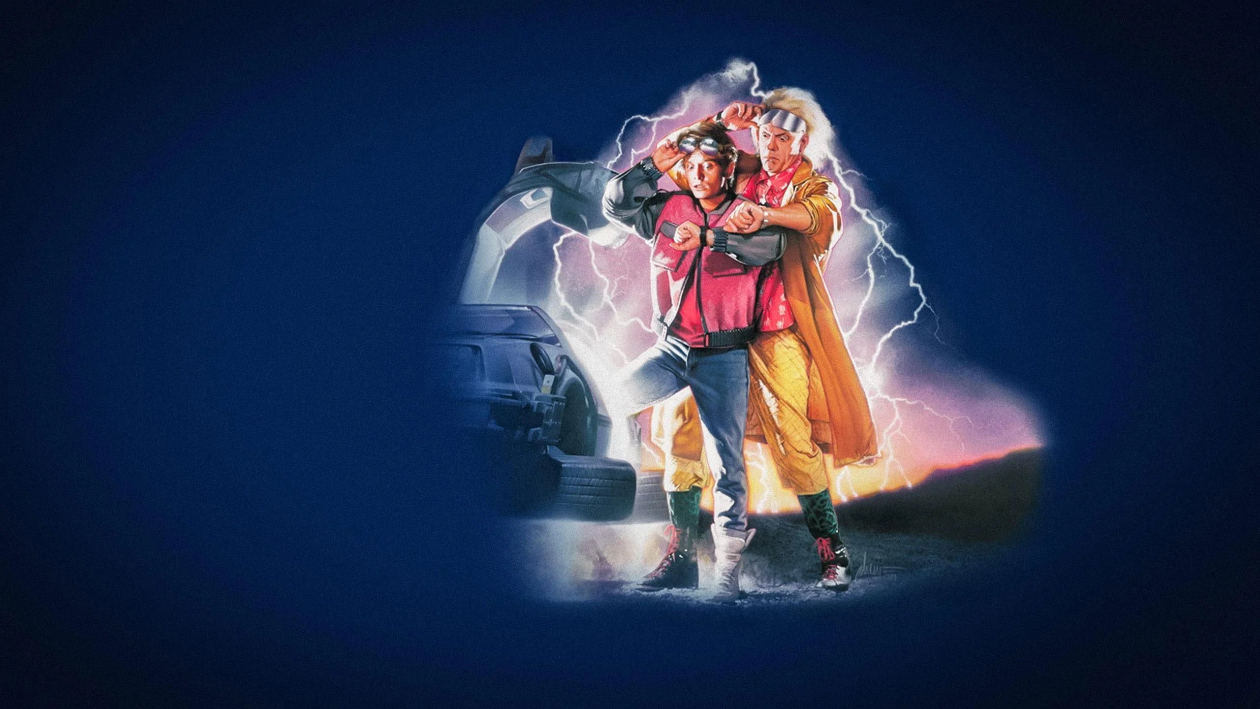 Back to the Future Part II (1989) home theater movie art - The Popcorn Poster Store