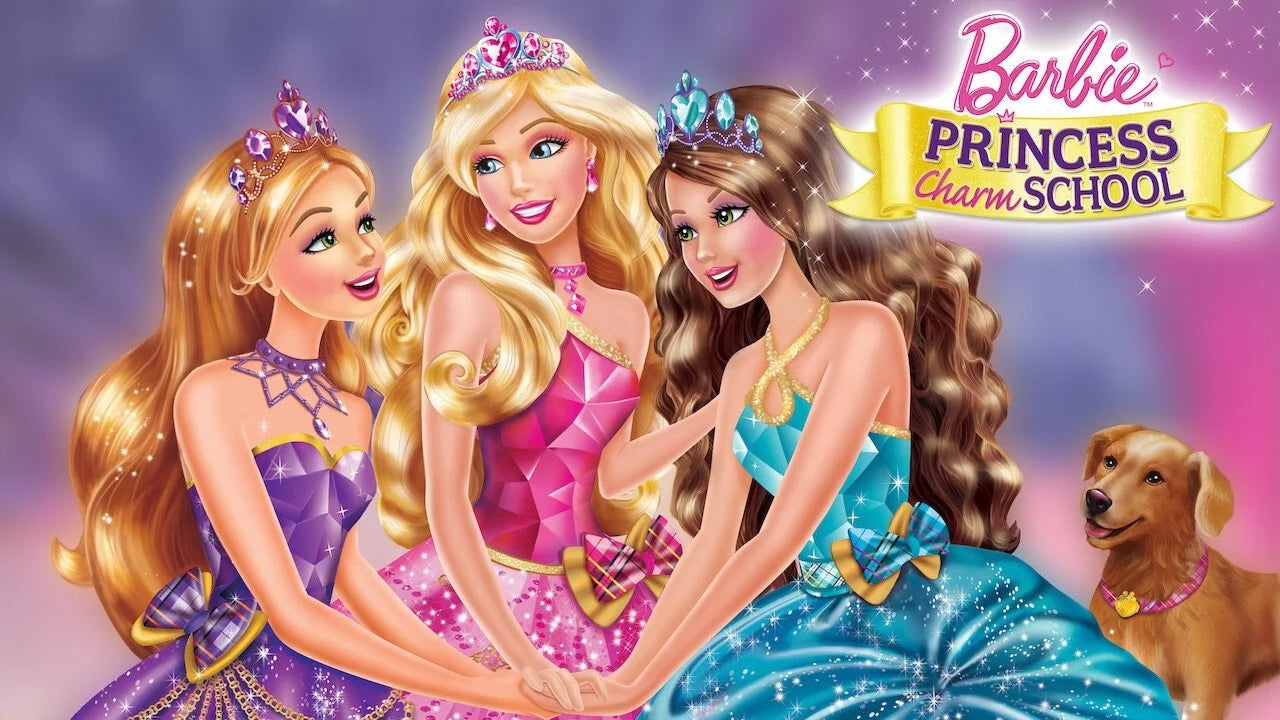 Barbie Princess Charm School (2011) home theater movie art - The Popcorn Poster Store