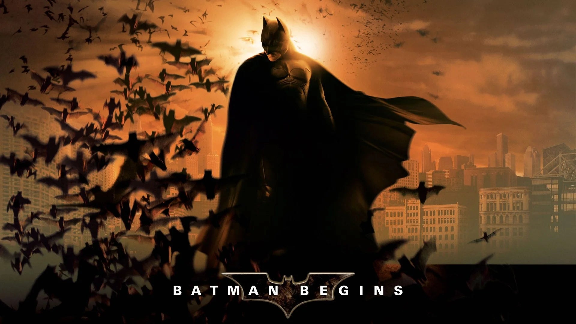 Batman Begins (2005) home theater movie art - The Popcorn Poster Store