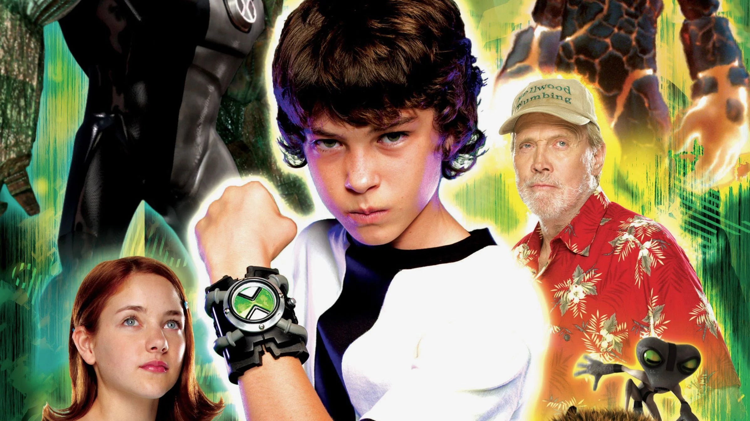 Ben 10 Race Against Time (2008) home theater movie art - The Popcorn Poster Store
