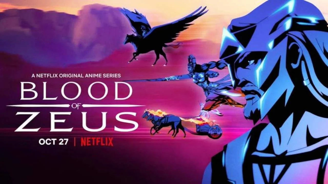 Blood of Zeus (2020) home theater movie art - The Popcorn Poster Store