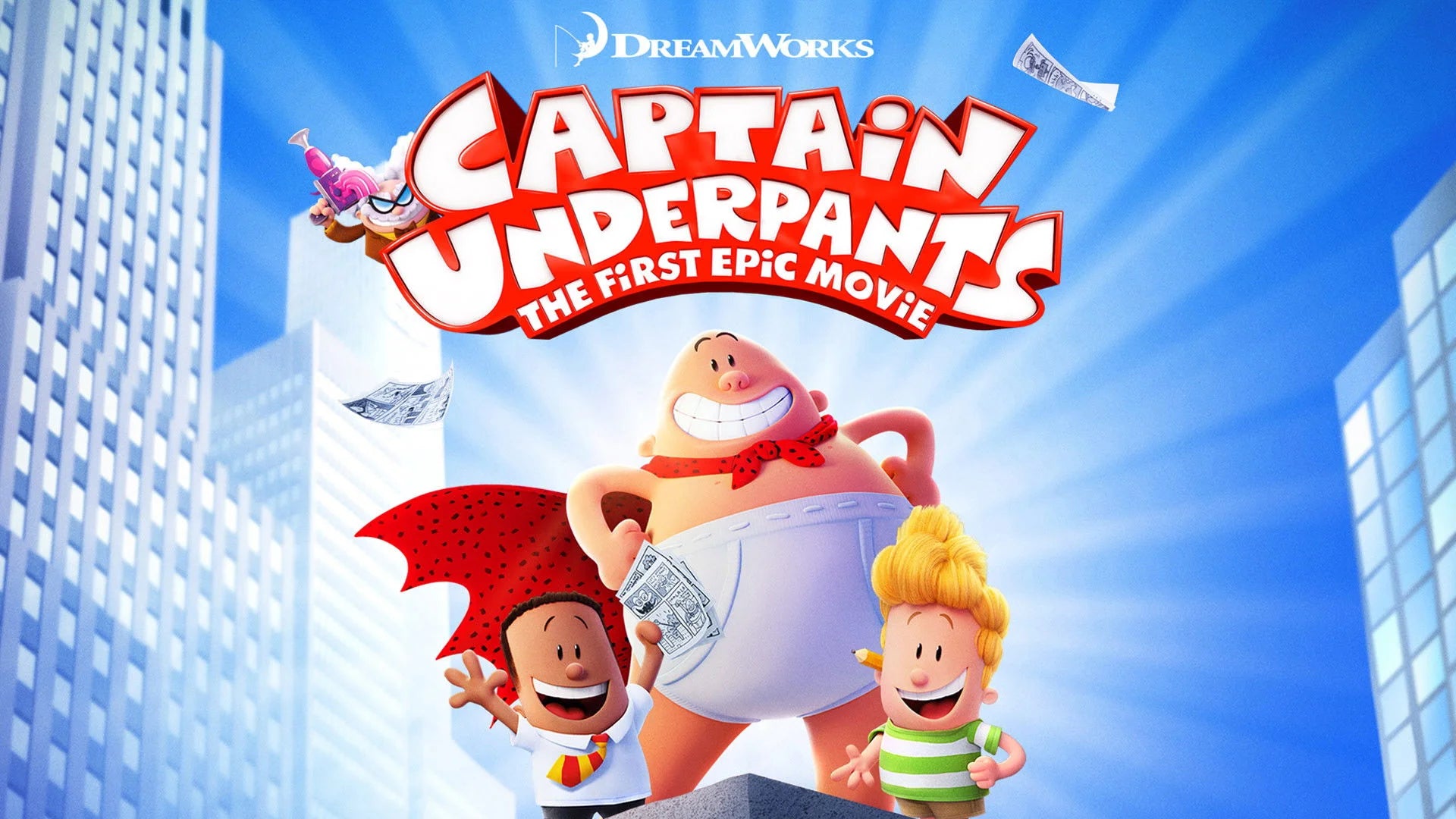 Captain Underpants The First Epic Movie (2017) home theater movie art - The Popcorn Poster Store
