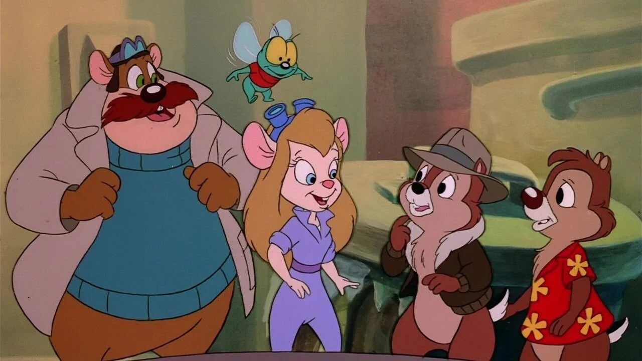 Chip 'n' Dale Rescue Rangers (1989) home theater movie art - The Popcorn Poster Store