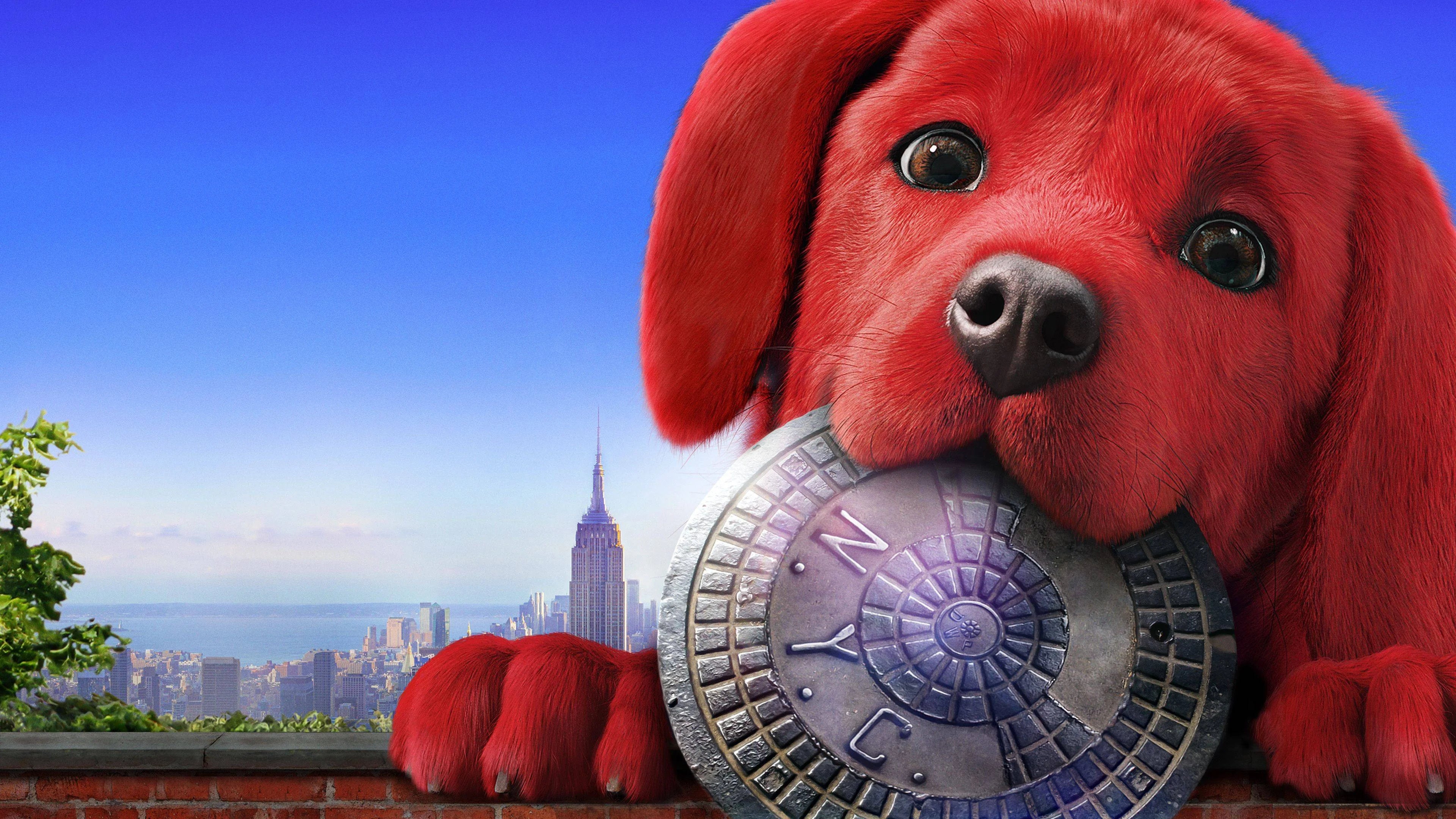 Clifford the Big Red Dog (2021) home theater movie art - The Popcorn Poster Store