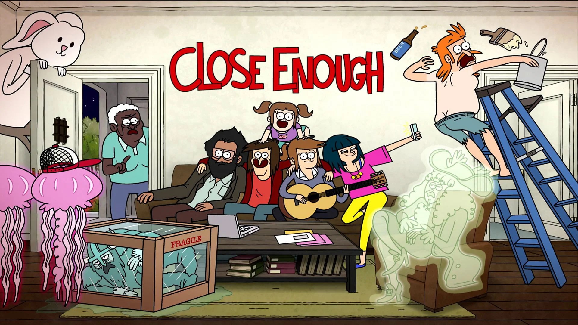Close Enough (2020) home theater movie art - The Popcorn Poster Store