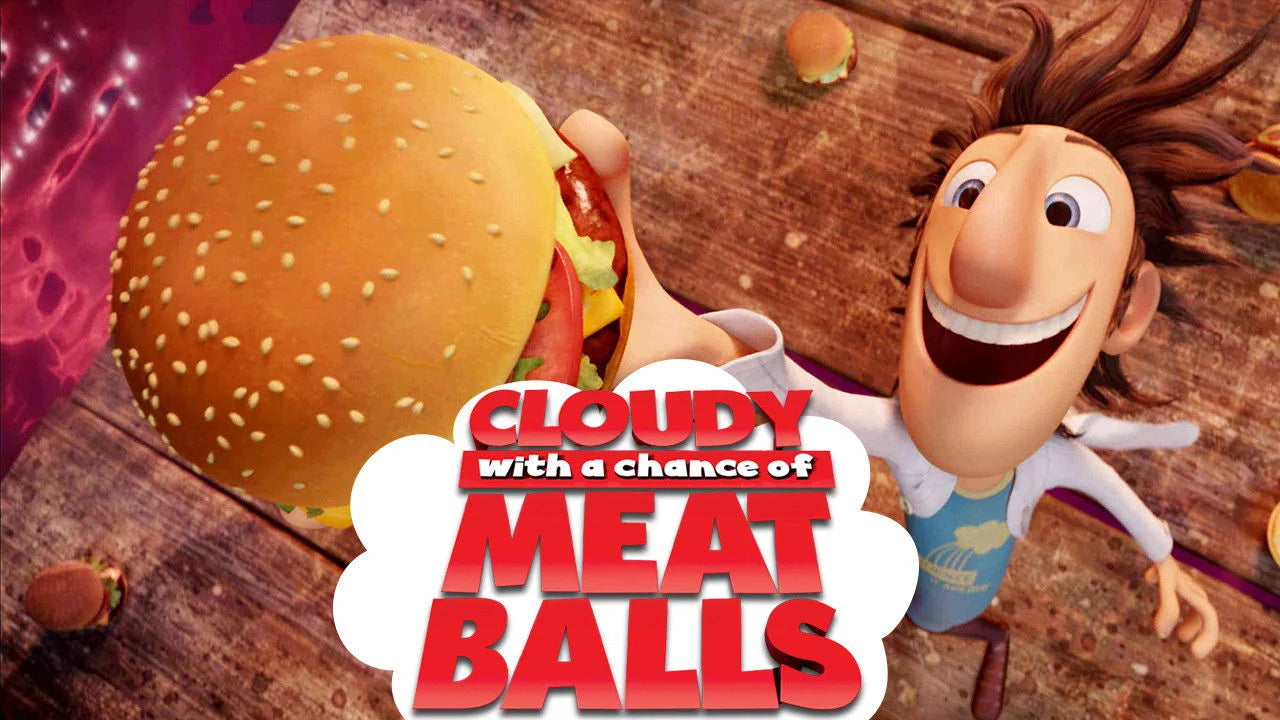 Cloudy with a Chance of Meatballs (2009) home theater movie art - The Popcorn Poster Store