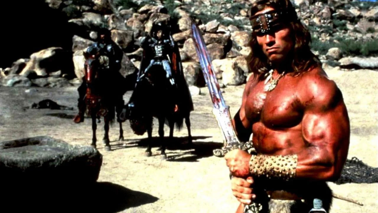 Conan the Barbarian (1982) home theater movie art - The Popcorn Poster Store