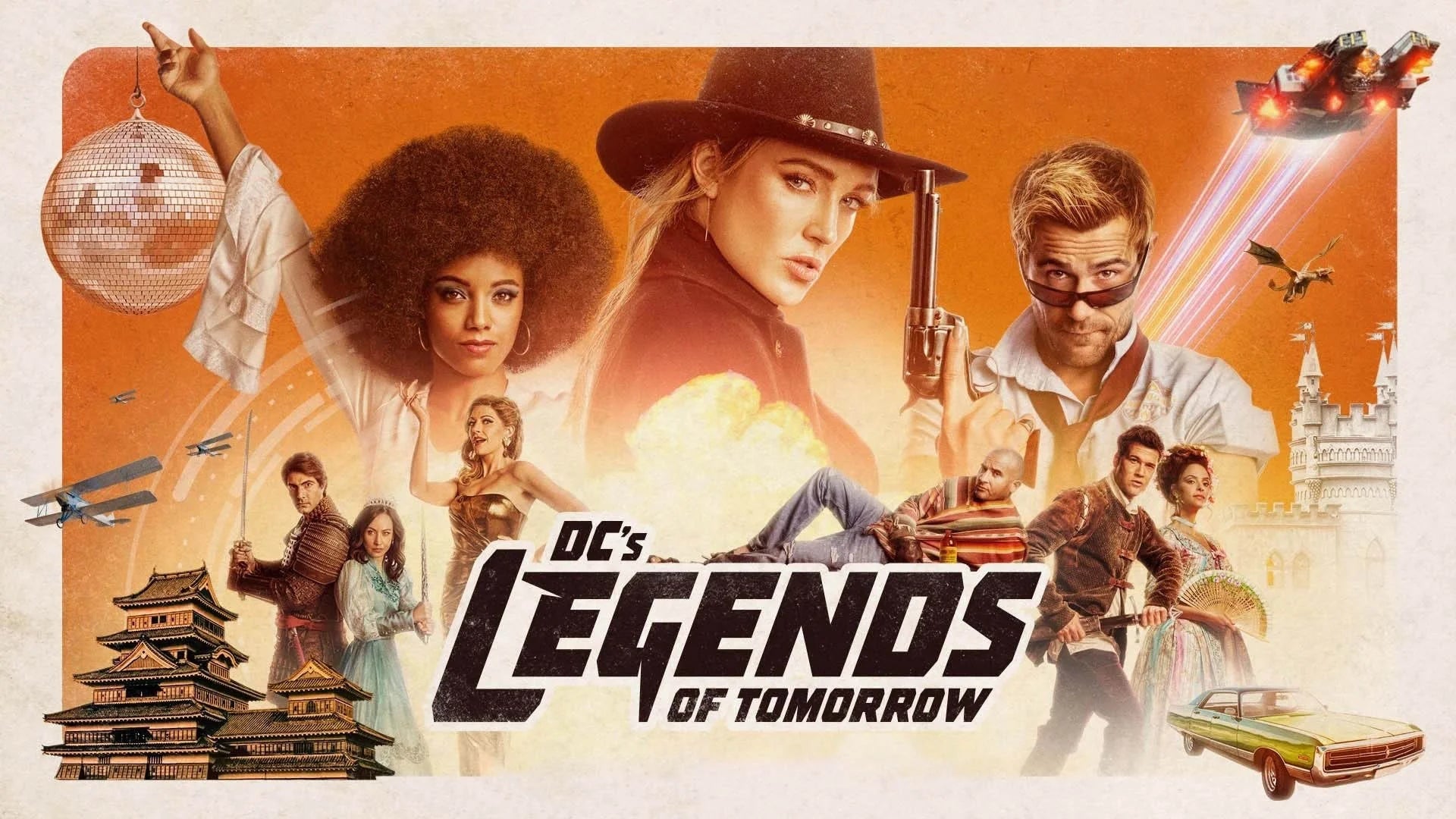 DC's Legends of Tomorrow (2016) home theater movie art - The Popcorn Poster Store