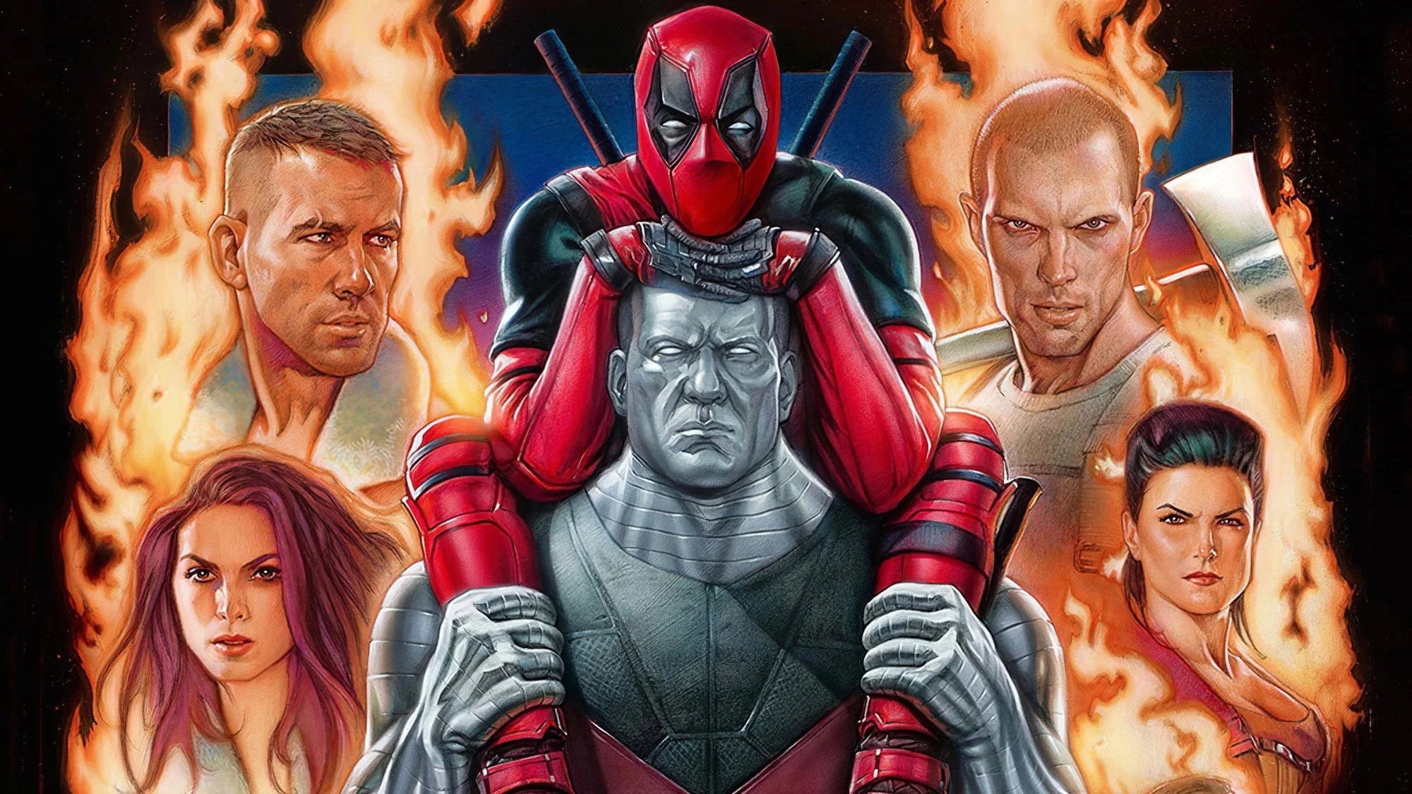 Deadpool (2016) home theater movie art - The Popcorn Poster Store