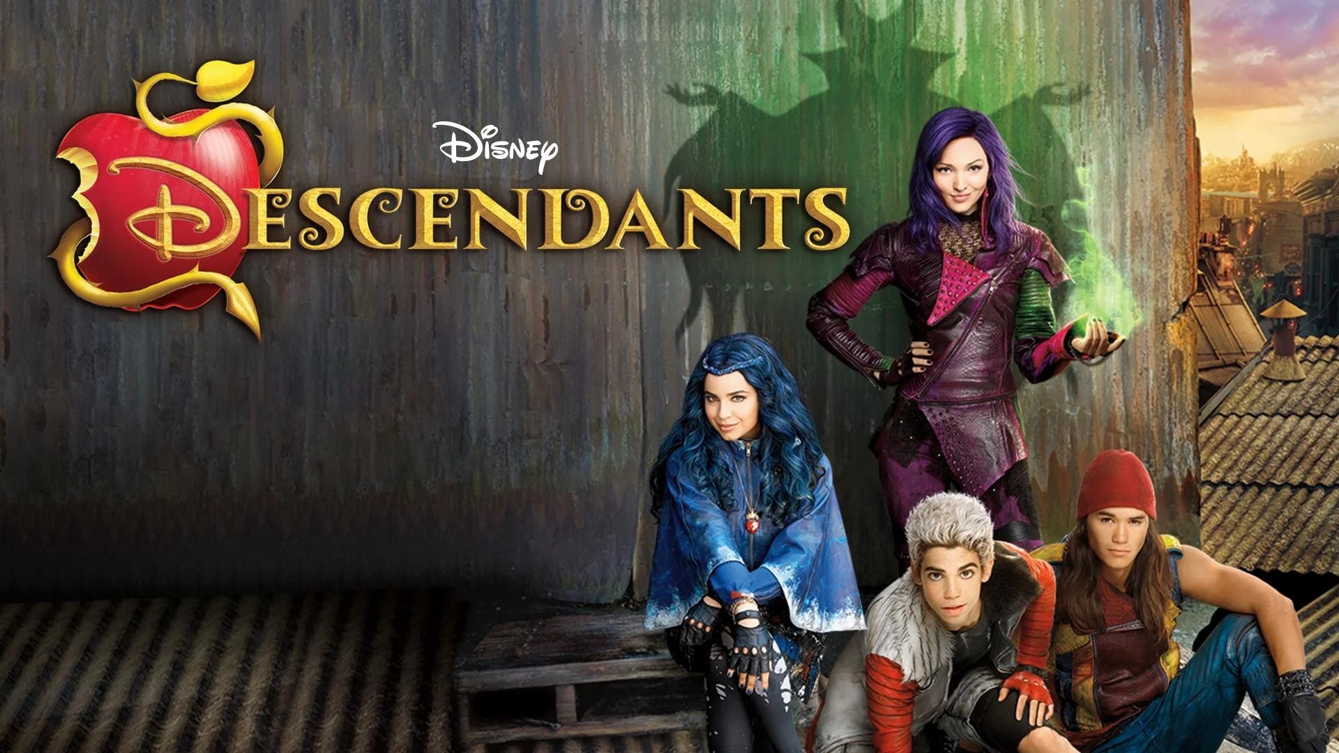 Descendants (2015) home theater movie art - The Popcorn Poster Store