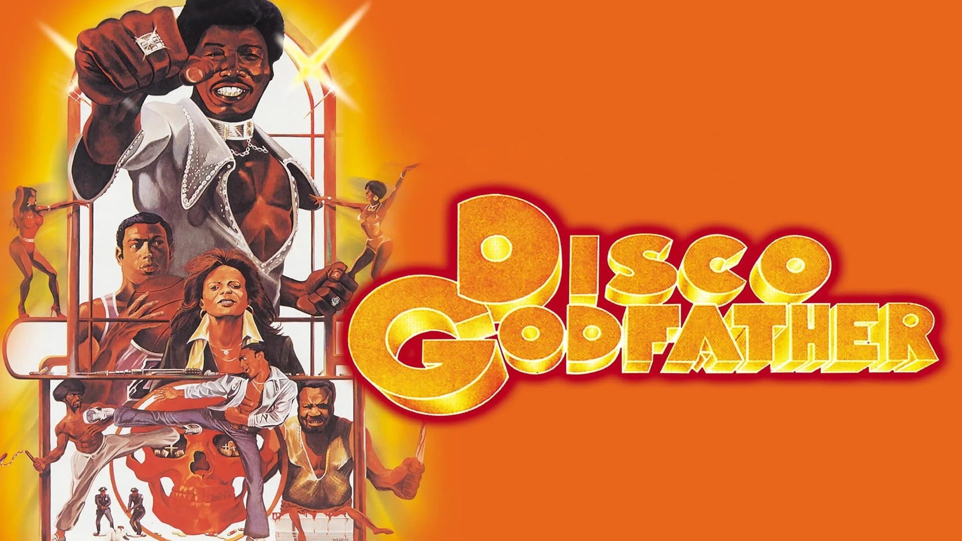Disco Godfather (1979) home theater movie art - The Popcorn Poster Store